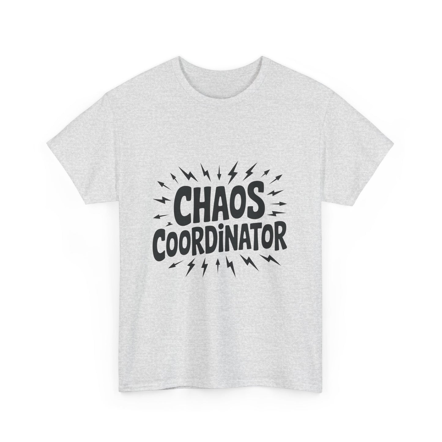 Chaos Coordinator Heavy Cotton Men's Tee, Fun T-Shirt, Gift for Organizers, Humor Tee, Men's Casual Wear