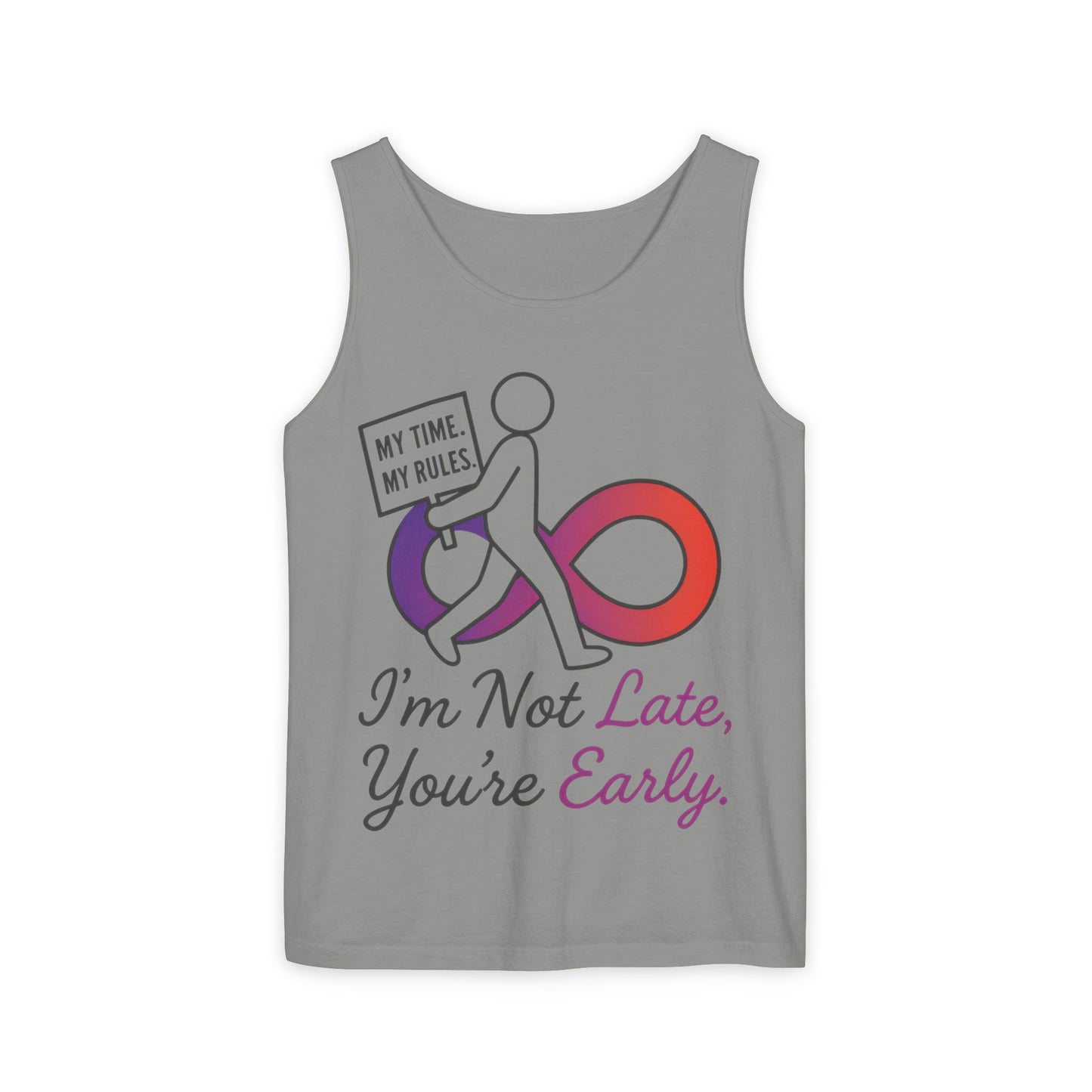 My Time My Rules Womens Tank Top, Funny T-Shirt, Casual Wear, women empowerment tee, confident woman shirt, self love t shirt