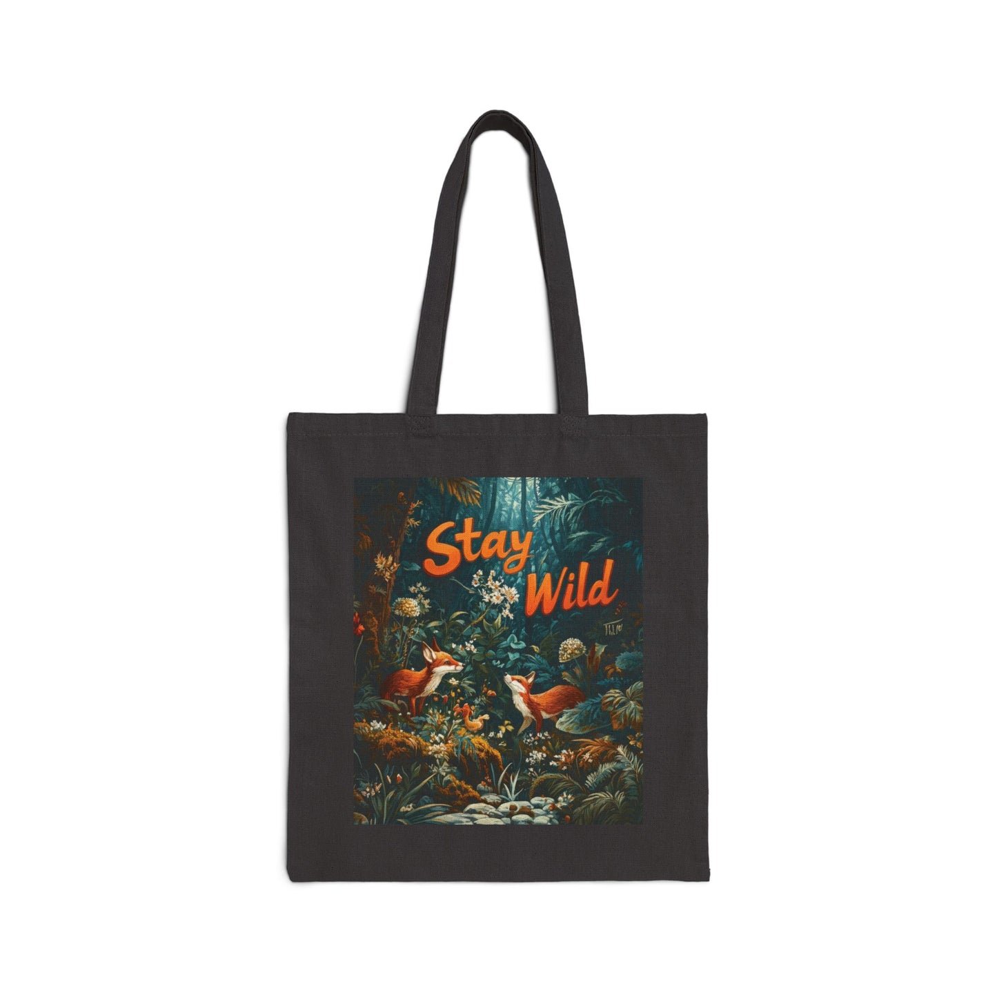 Stay Wild Tote Bag, Eco-Friendly Bag, Trendy Shopper, Nature Lover Gift, Summer Tote, Sustainable Fashion