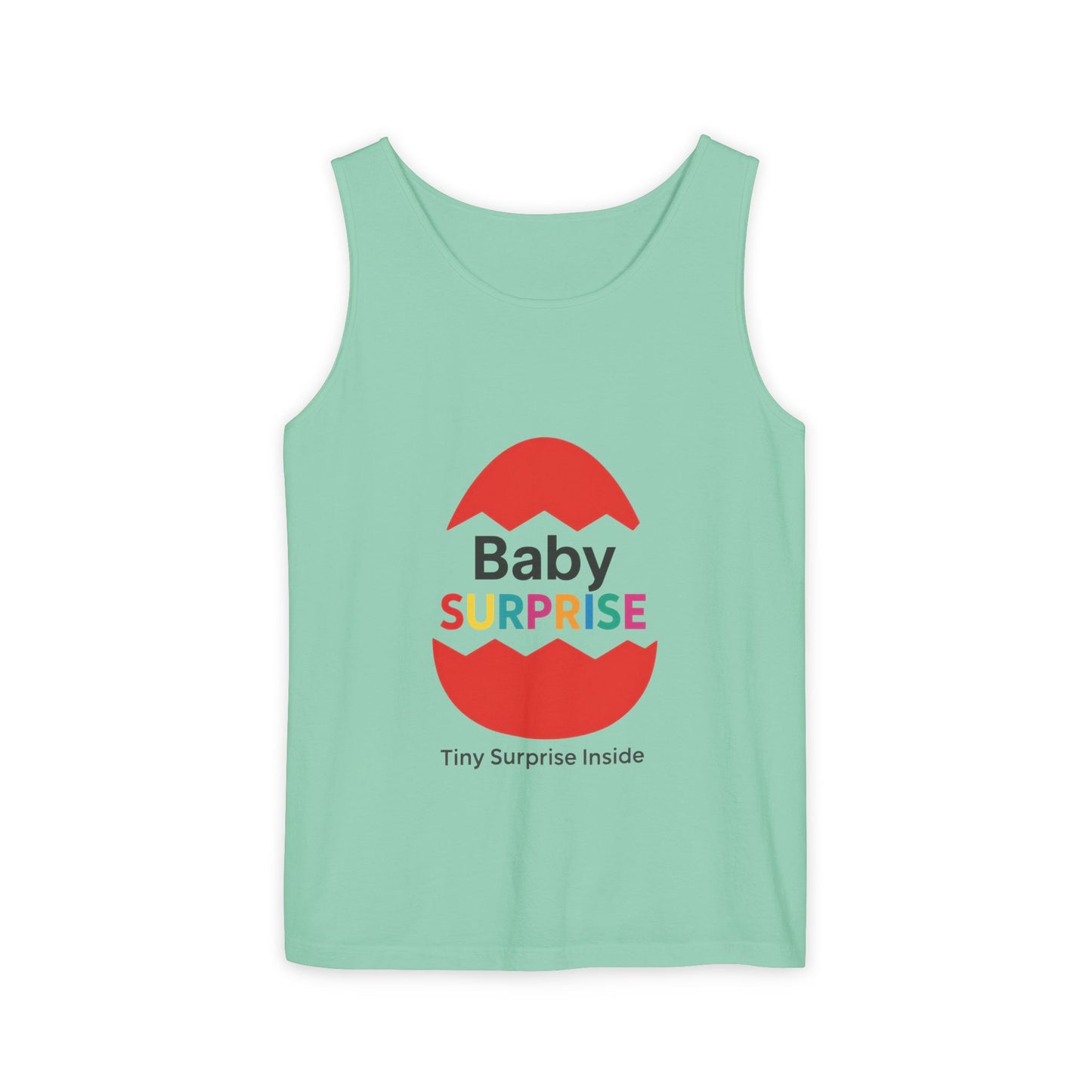 Baby Surprise Maternity Tank Top, Pregnancy Announcement Tank, Mom To Be Gift, Expecting Baby Reveal Top, Baby Shower Gift,Gender Reveal Tee