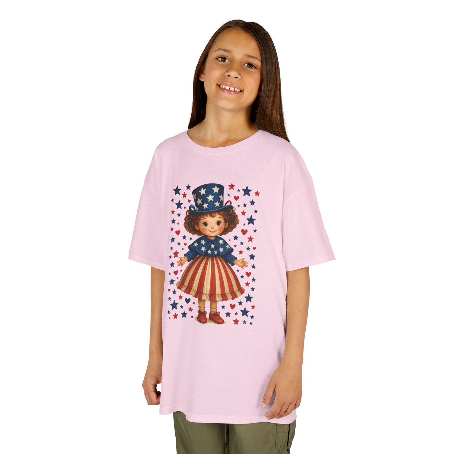 Patriotic Kids Tee, Independence Day, 4th of July, Memorial Day, Kids Party, Casual Wear