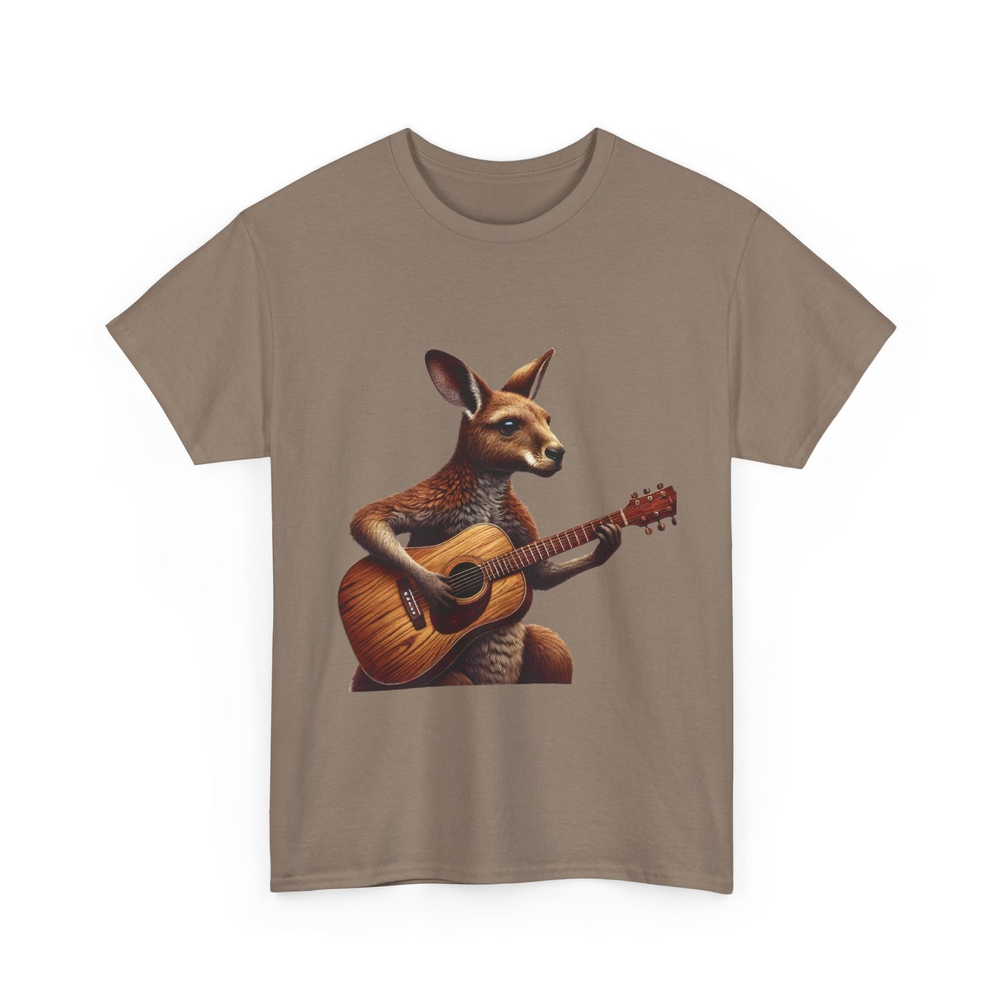 Funny Kangaroo Playing Guitar T-Shirt, Cute Animal Music Lover Shirt, Aussie Wildlife Gift Idea, Music Lovers, Animal Tee, Fun Gift