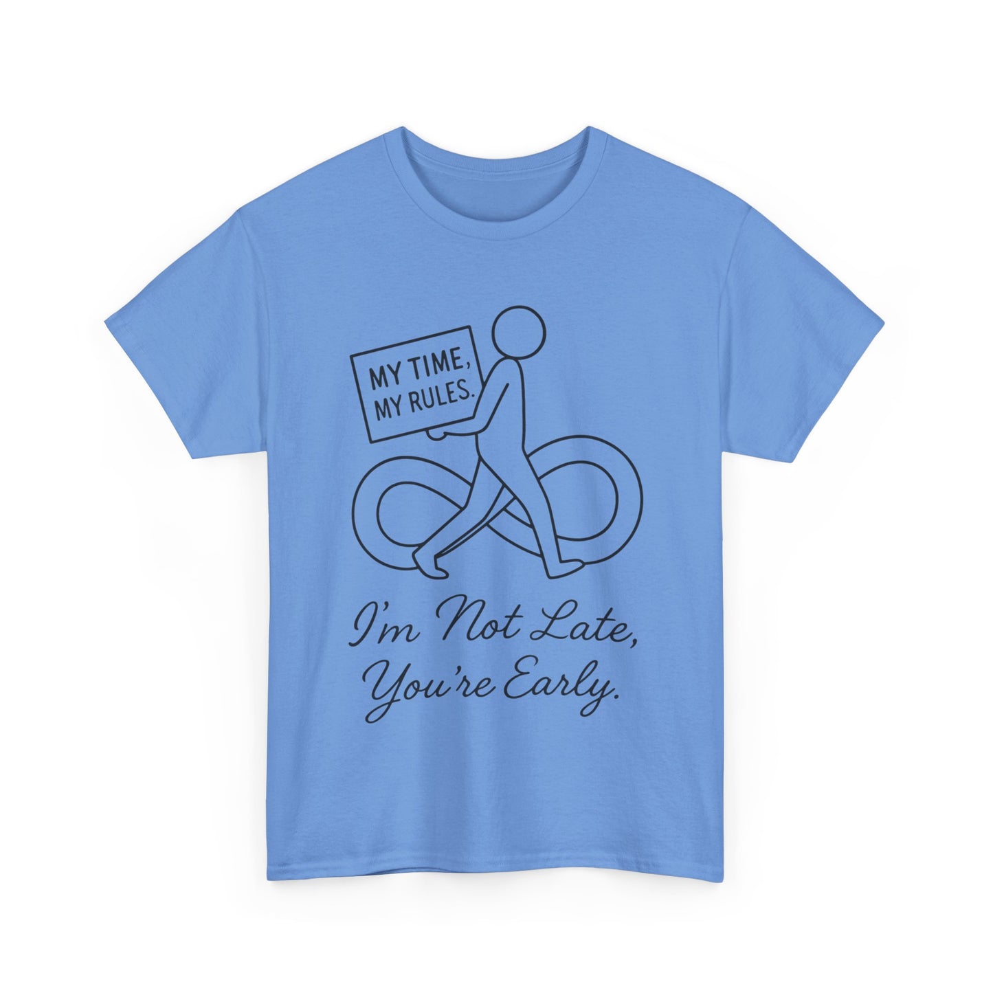 My Time My Rules Women's Heavy Cotton Tee, Funny T-Shirt, Casual Wear, women empowerment tee, confident woman shirt, self love t shirt