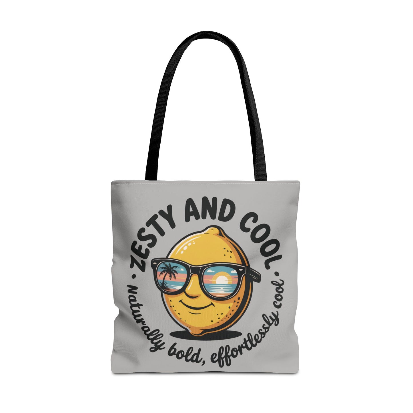 Zesty Lemon Tote Bag - Fun & Bold Carry-All for Everyday Use, Summer, Beach Days, Gifts, Eco-Friendly Shopping, Large Tote Bag
