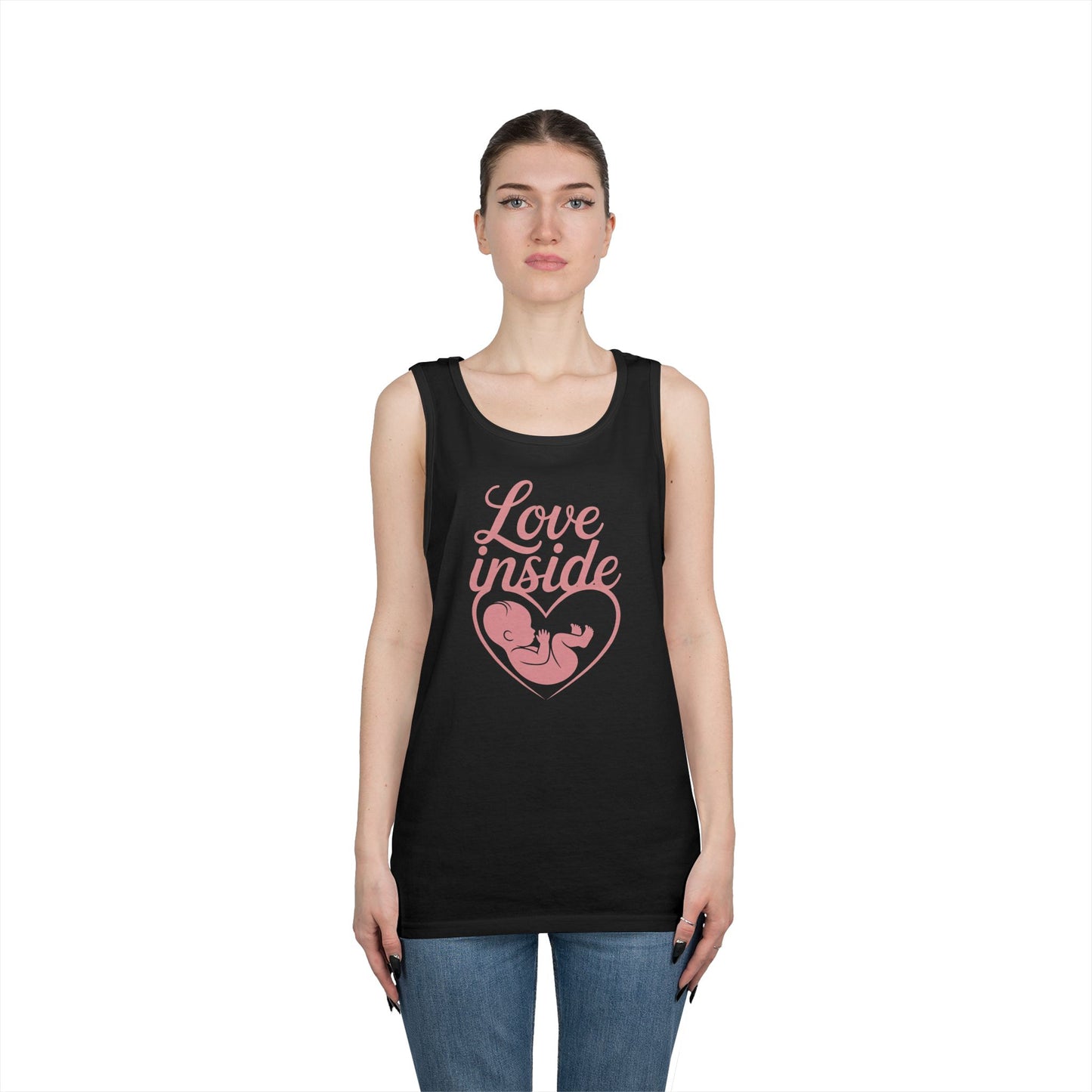 Maternity Tank Top, Pregnancy Announcement Tee, Baby Inside Mom To Be Gift, Expecting Mother Tee, Pregnancy Reveal Top, Baby Shower Top