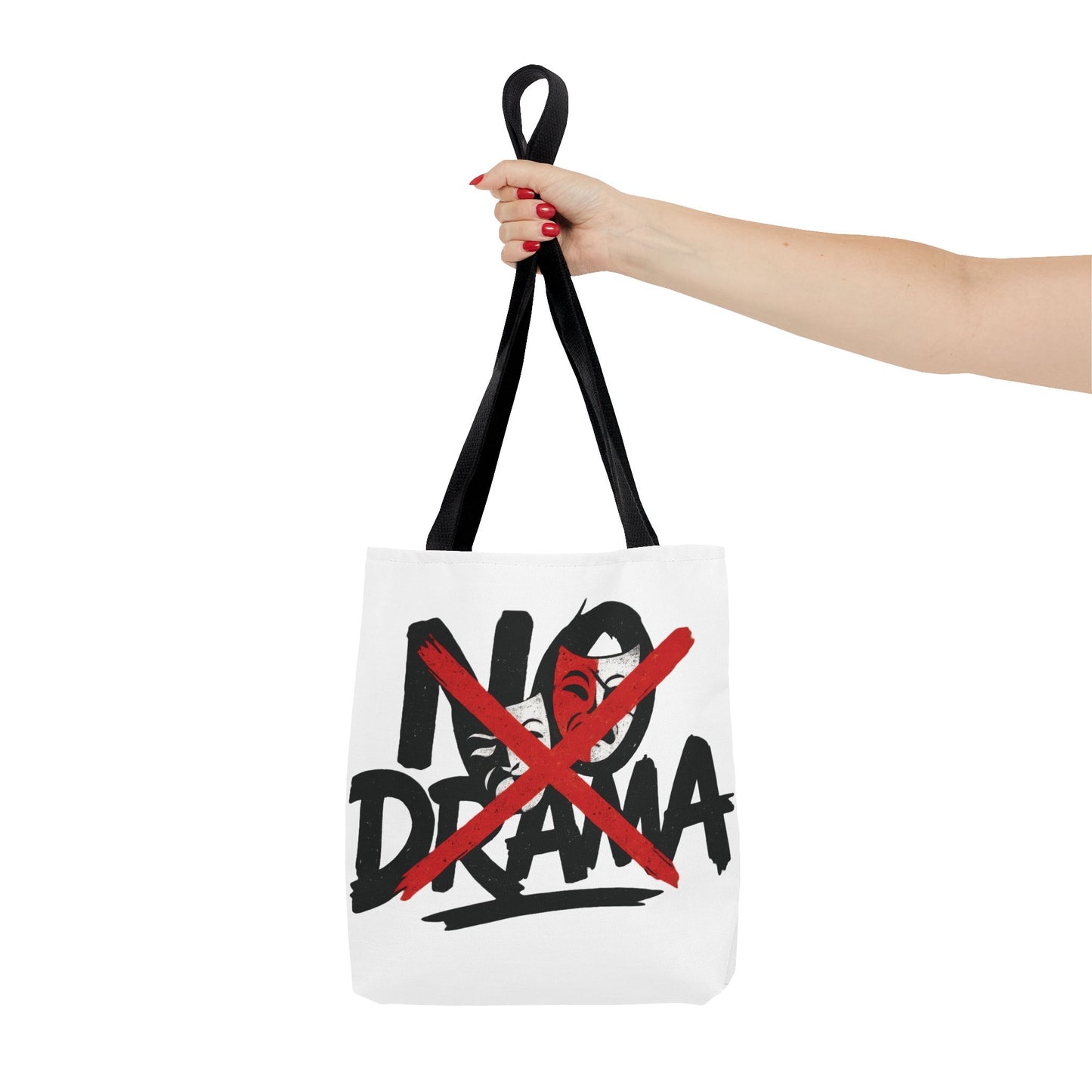 No Drama Tote Bag, Stylish Canvas Bag for Everyday Use, Perfect Gift for Friends, Beach Days, Shopping, and Travel, Large Tote Bag