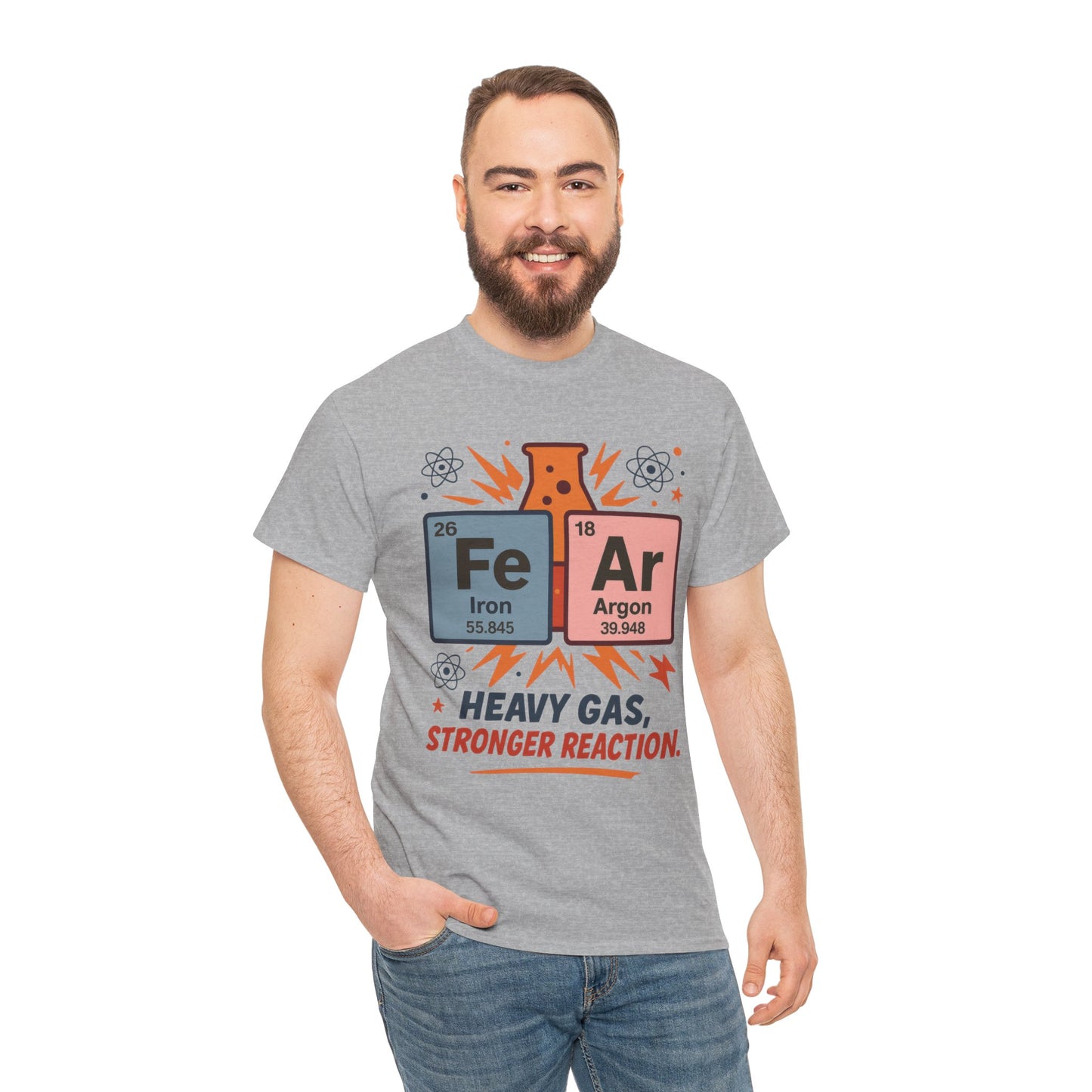 Periodic Table Science Tee For Mens, Heavy Cotton Tee for Science Lovers, Nerdy Gift, Chemistry Shirt, Funny Science Apparel