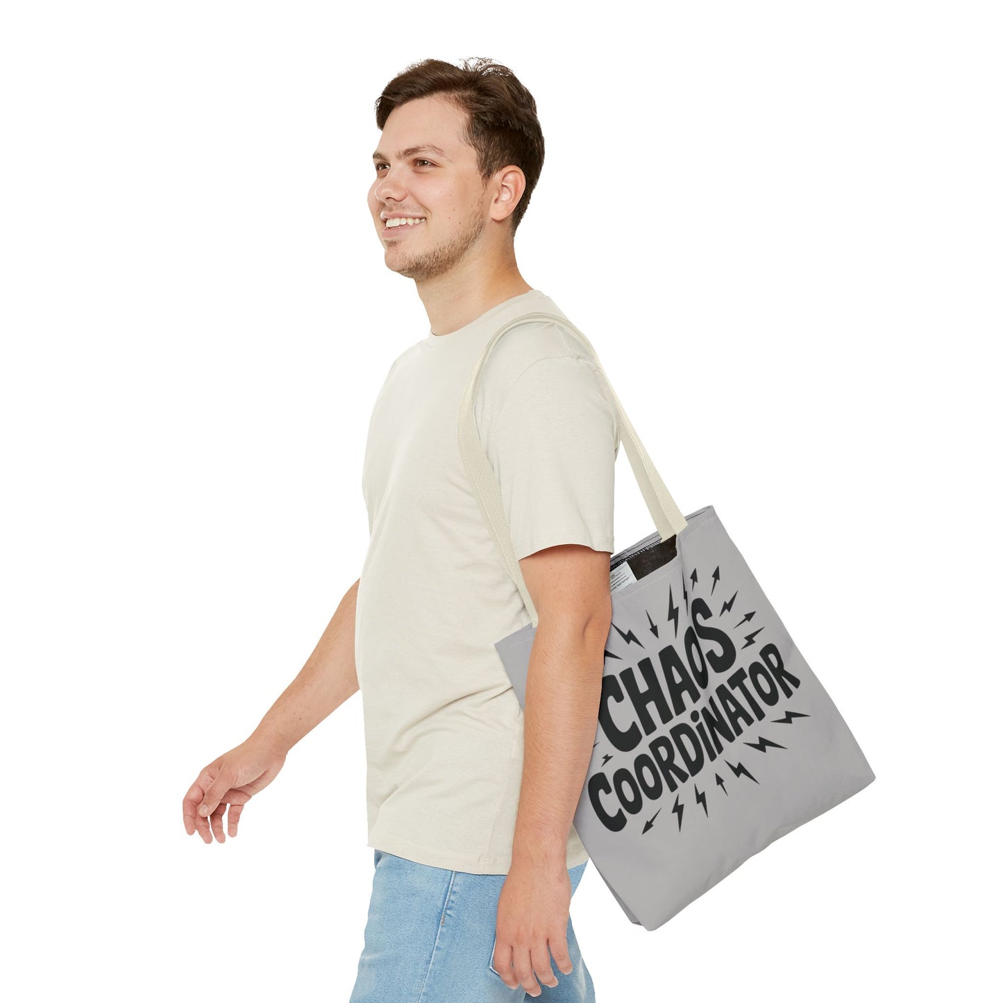 Chaos Coordinator Tote Bag, Fun Carryall for Busy Moms, Students, or Event Planners, Perfect Gift, Beach Weekender Bag, Large Tote Bag