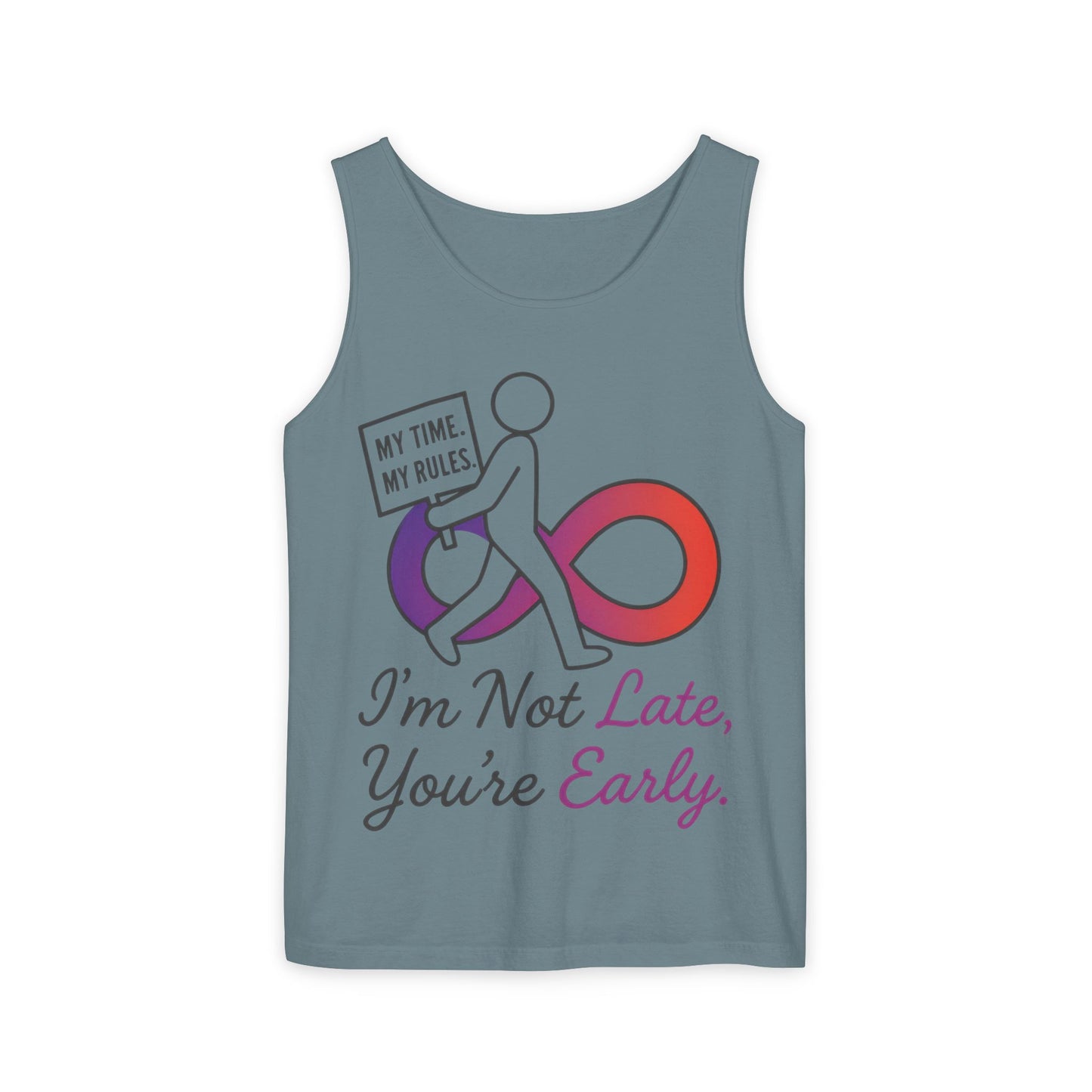 My Time My Rules Womens Tank Top, Funny T-Shirt, Casual Wear, women empowerment tee, confident woman shirt, self love t shirt