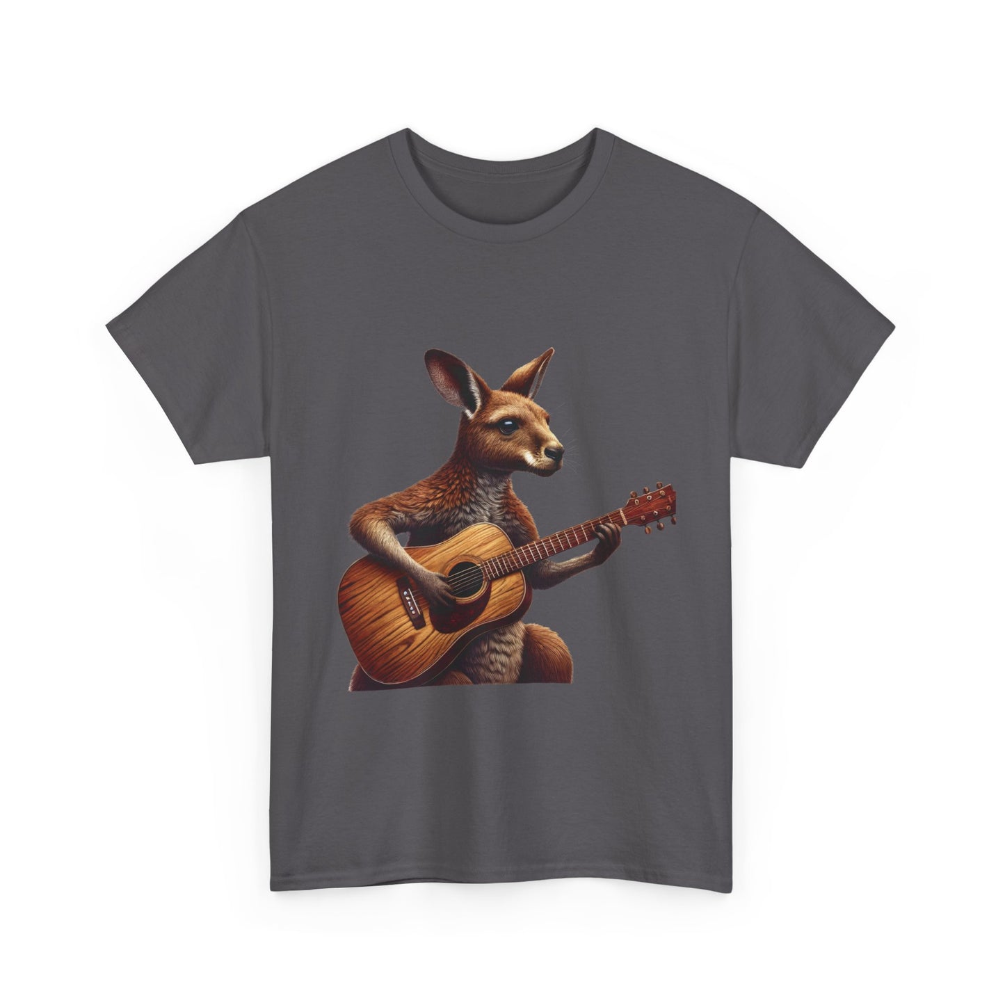 Funny Kangaroo Playing Guitar T-Shirt, Cute Animal Music Lover Shirt, Aussie Wildlife Gift Idea, Music Lovers, Animal Tee, Fun Gift