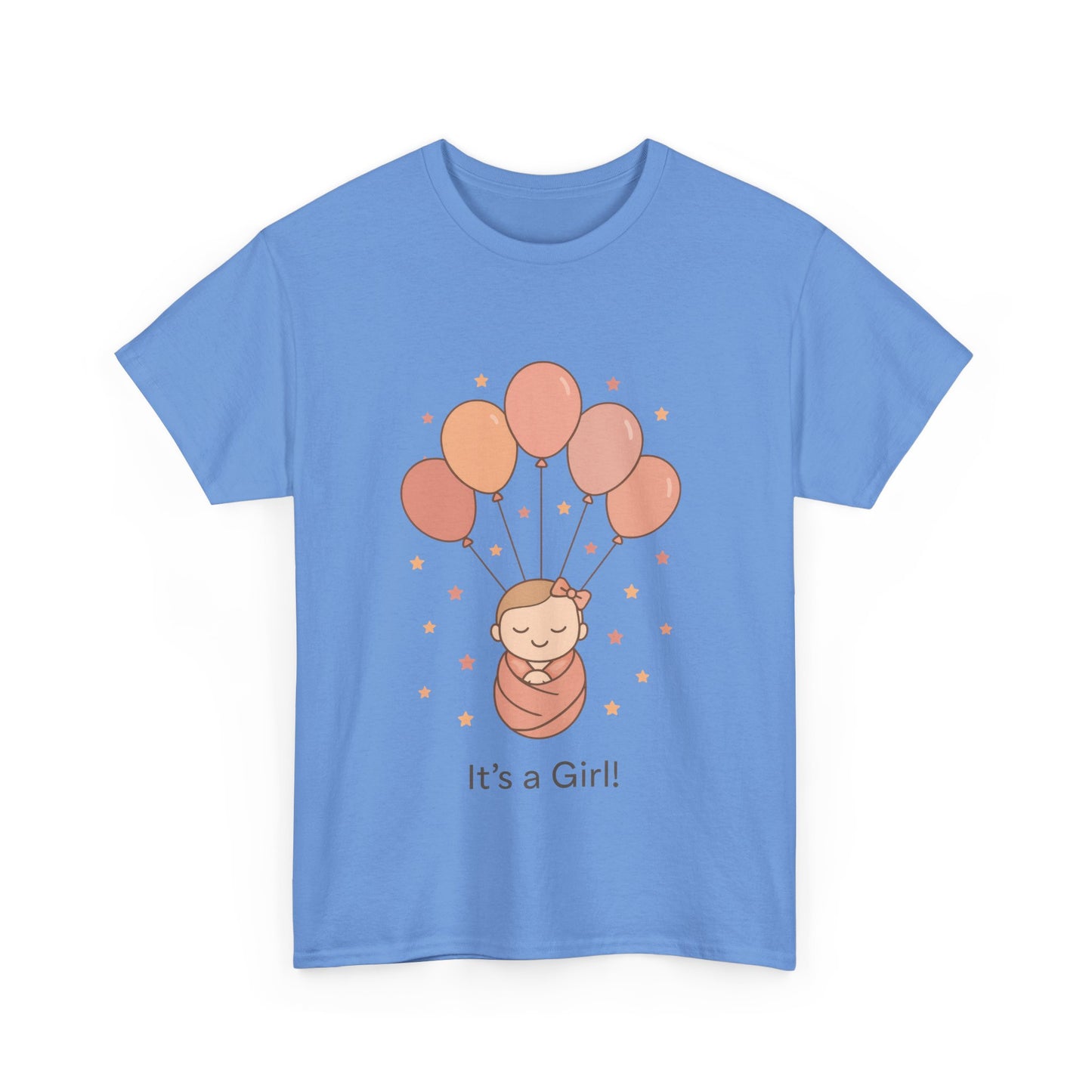 Its a Girl Maternity T-Shirt, Baby Girl Pregnancy Announcement Shirt,Mom To Be Gift, Gender Reveal Tee, Baby Shower Top, Gender Reveal Party