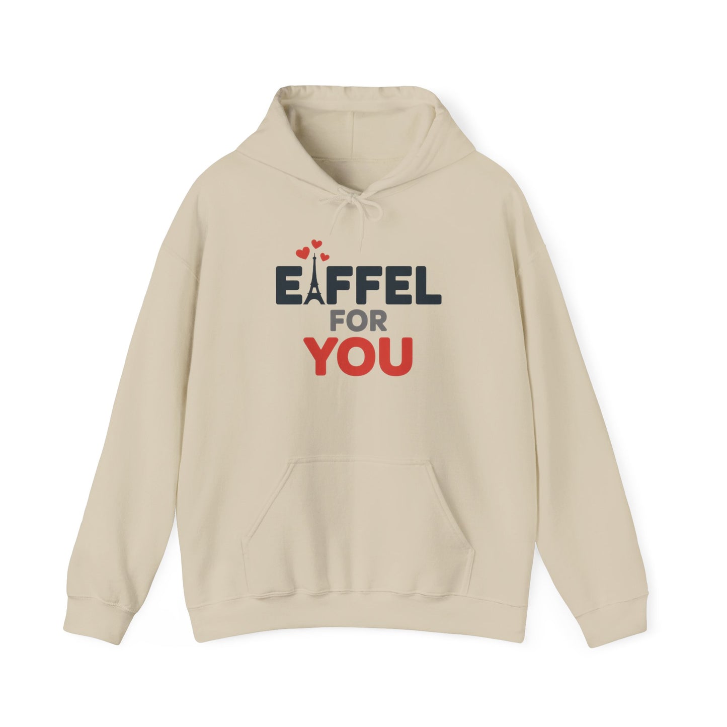 Womens Heavy Blend™ Hooded Sweatshirt, Eiffel For You Romantic Paris Womens Hoodie