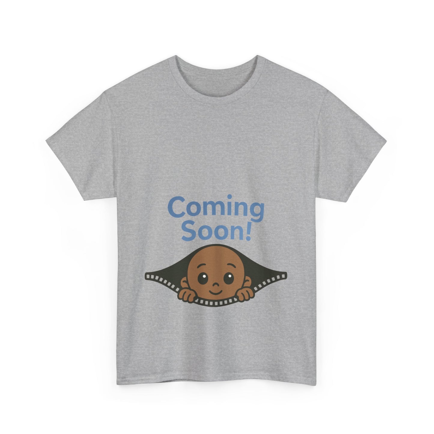 Coming Soon Maternity Tee, Cute Baby Boy Pregnancy Announcement Tee, Funny Expecting Mom Gift, Gender Reveal Tee, Baby Shower Top