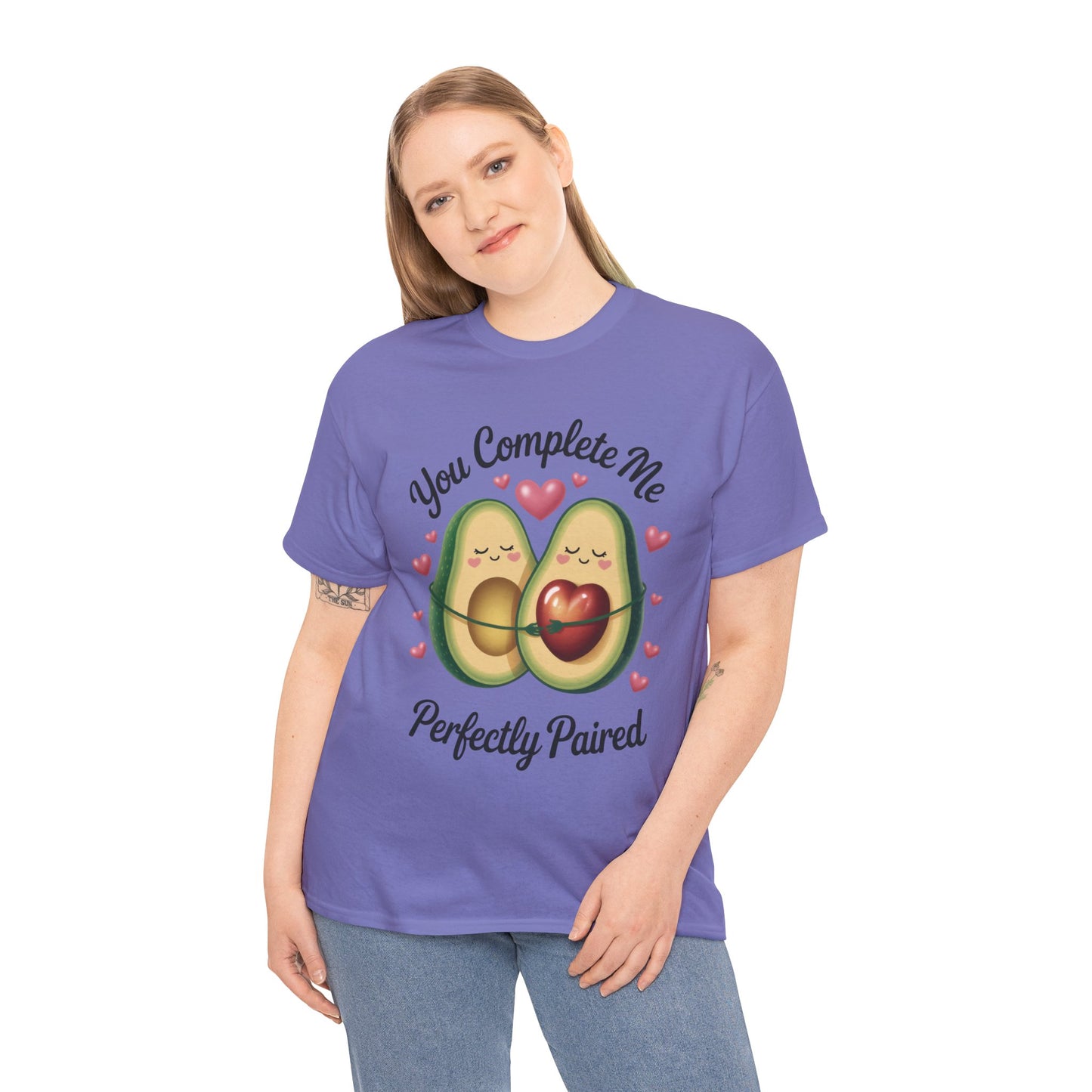 Cute Avocado Love Womens Tee, Perfect for Couples, Valentine's Day Gift, Relationship Shirt, Avocado Lover Apparel