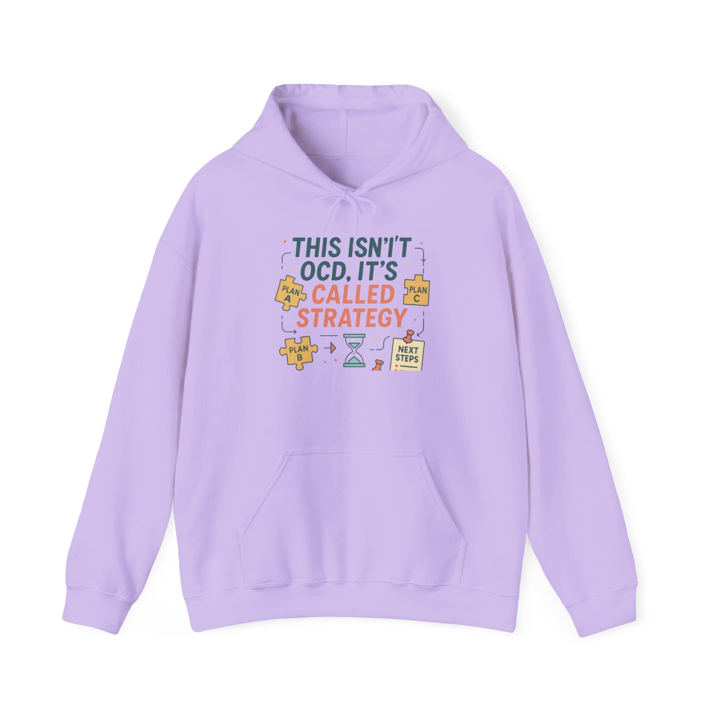 Strategic Humor Hoodie, Unisex Sweatshirt, Gift for Strategists, Funny Hoodie, Planner Gift, Cozy Stylish Sweatshirt, Relaxed Fit Hoody