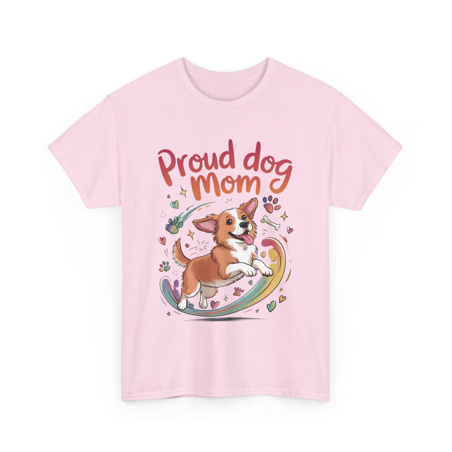 Proud Dog Mom Tee, Cute Pet Lover Shirt, Animal Lover Gift, Dog Mom T-Shirt, Funny Dog Apparel, Gift for Pet Owners, T-Shirt for Pet Moms