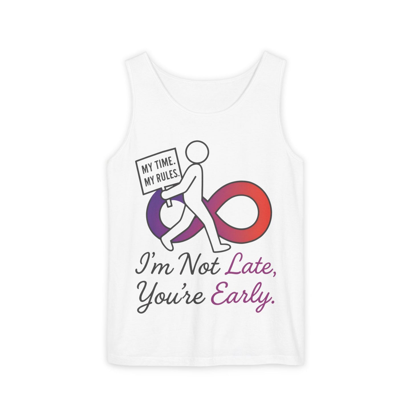 My Time My Rules Womens Tank Top, Funny T-Shirt, Casual Wear, women empowerment tee, confident woman shirt, self love t shirt