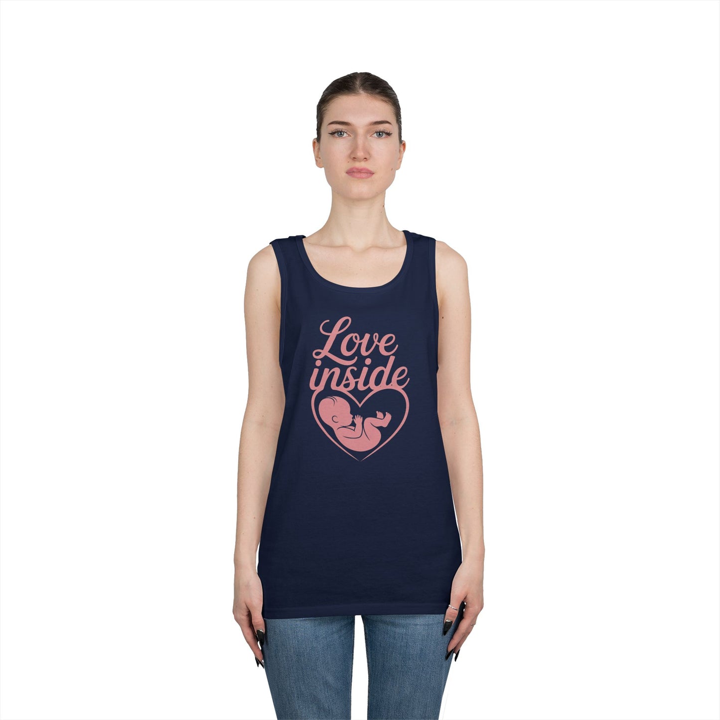 Maternity Tank Top, Pregnancy Announcement Tee, Baby Inside Mom To Be Gift, Expecting Mother Tee, Pregnancy Reveal Top, Baby Shower Top