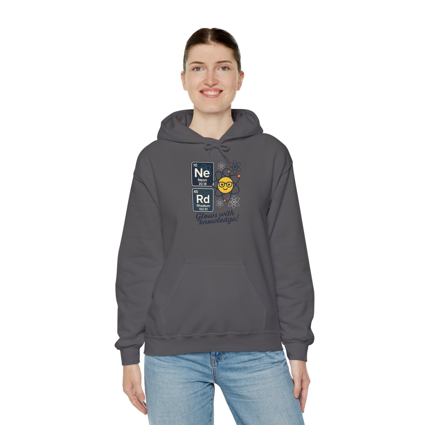 Nerd Hoodie for Women, Science Sweatshirt, Periodic Table Hoodie, STEM Gift for Her, Geek Gift, Science Lover Gift, College Student Clothing