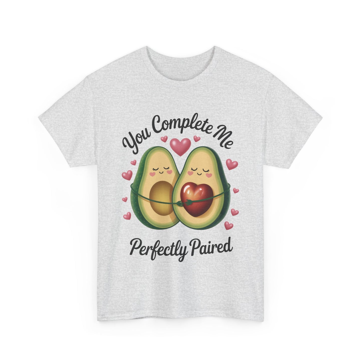 Cute Avocado Love Womens Tee, Perfect for Couples, Valentine's Day Gift, Relationship Shirt, Avocado Lover Apparel