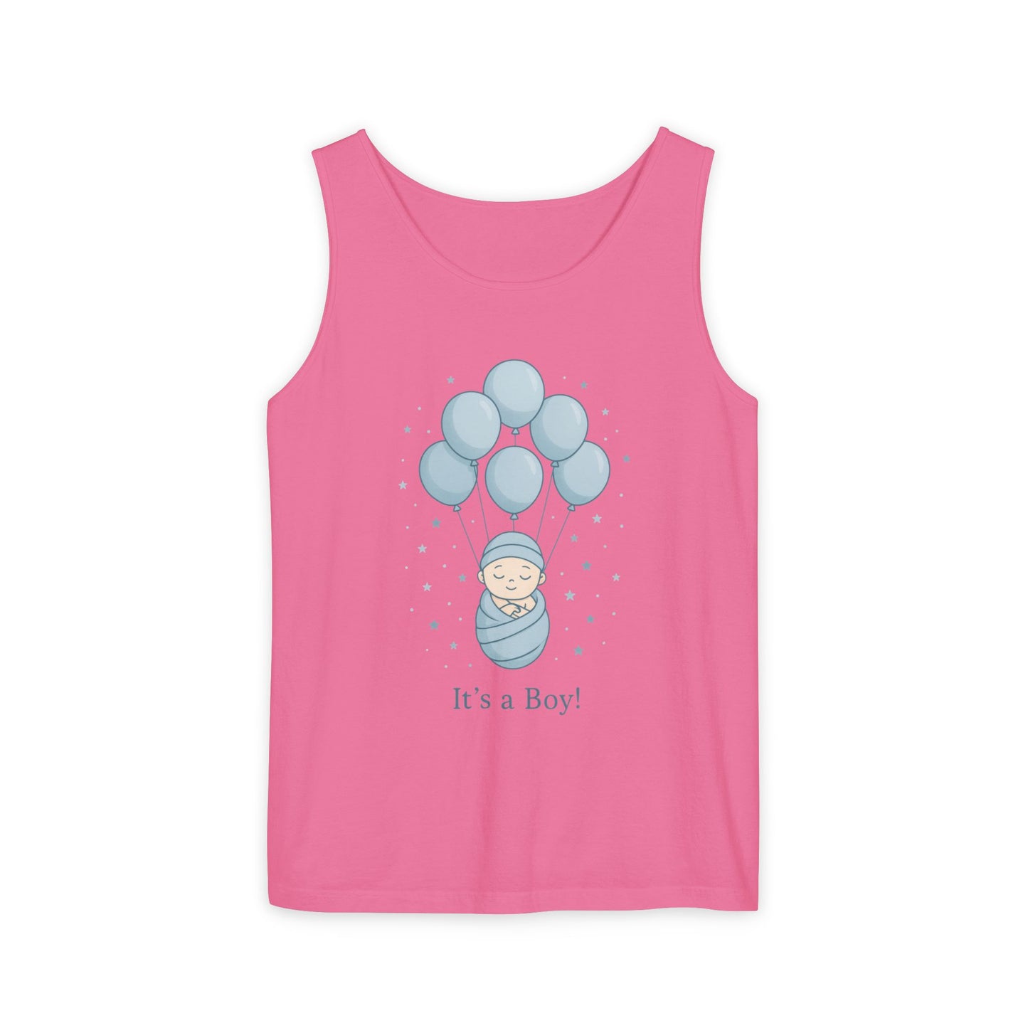 Its a Boy Maternity Tank Top, Baby Boy Pregnancy Announcement Tank, Gender Reveal Mom To Be Gift, Expecting Baby Shower Top