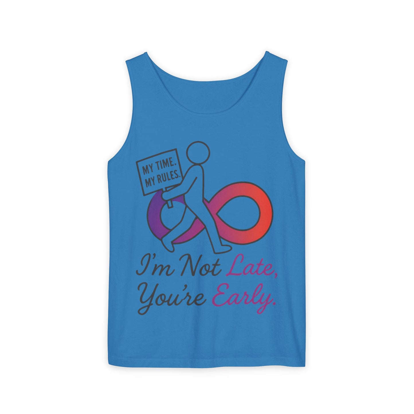 My Time My Rules Womens Tank Top, Funny T-Shirt, Casual Wear, women empowerment tee, confident woman shirt, self love t shirt