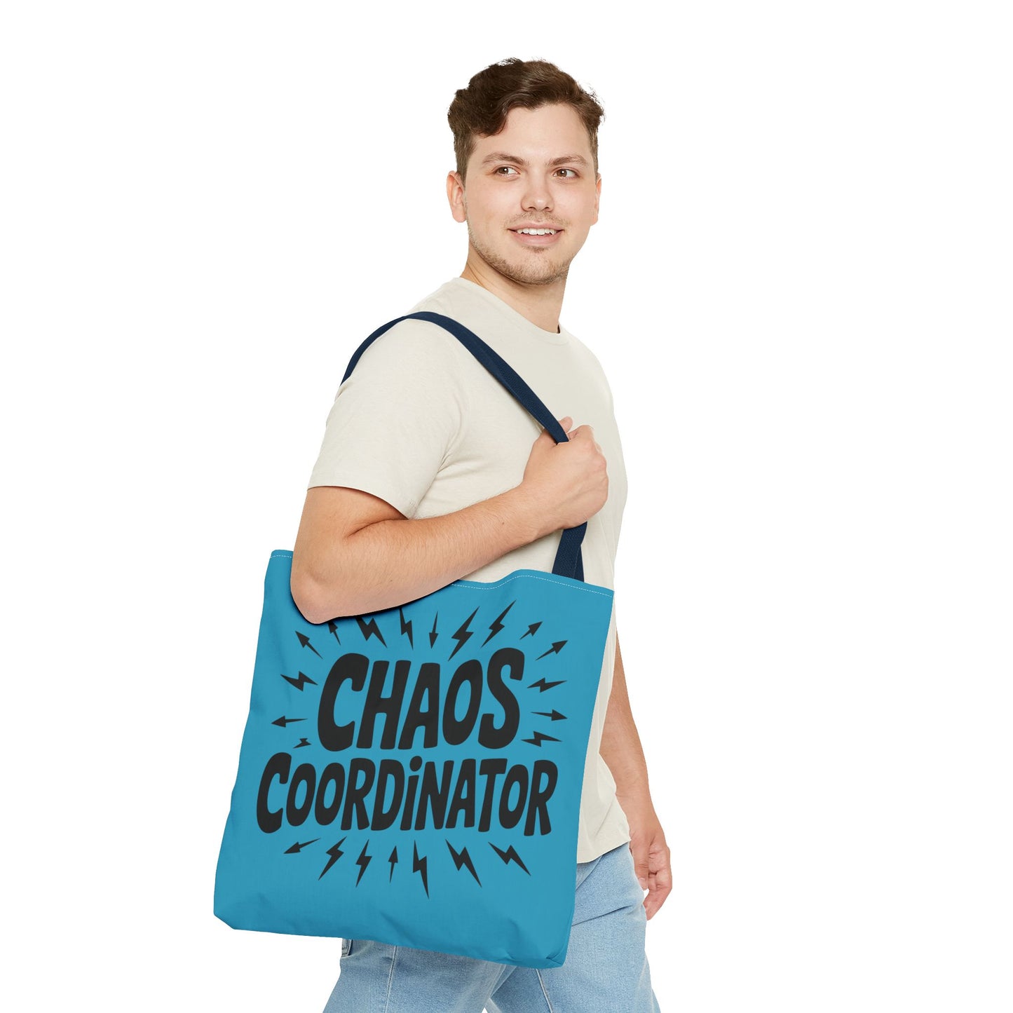 Chaos Coordinator Tote Bag, Fun Carryall for Busy Moms, Students, or Event Planners, Perfect Gift, Beach Weekender Bag, Large Tote Bag