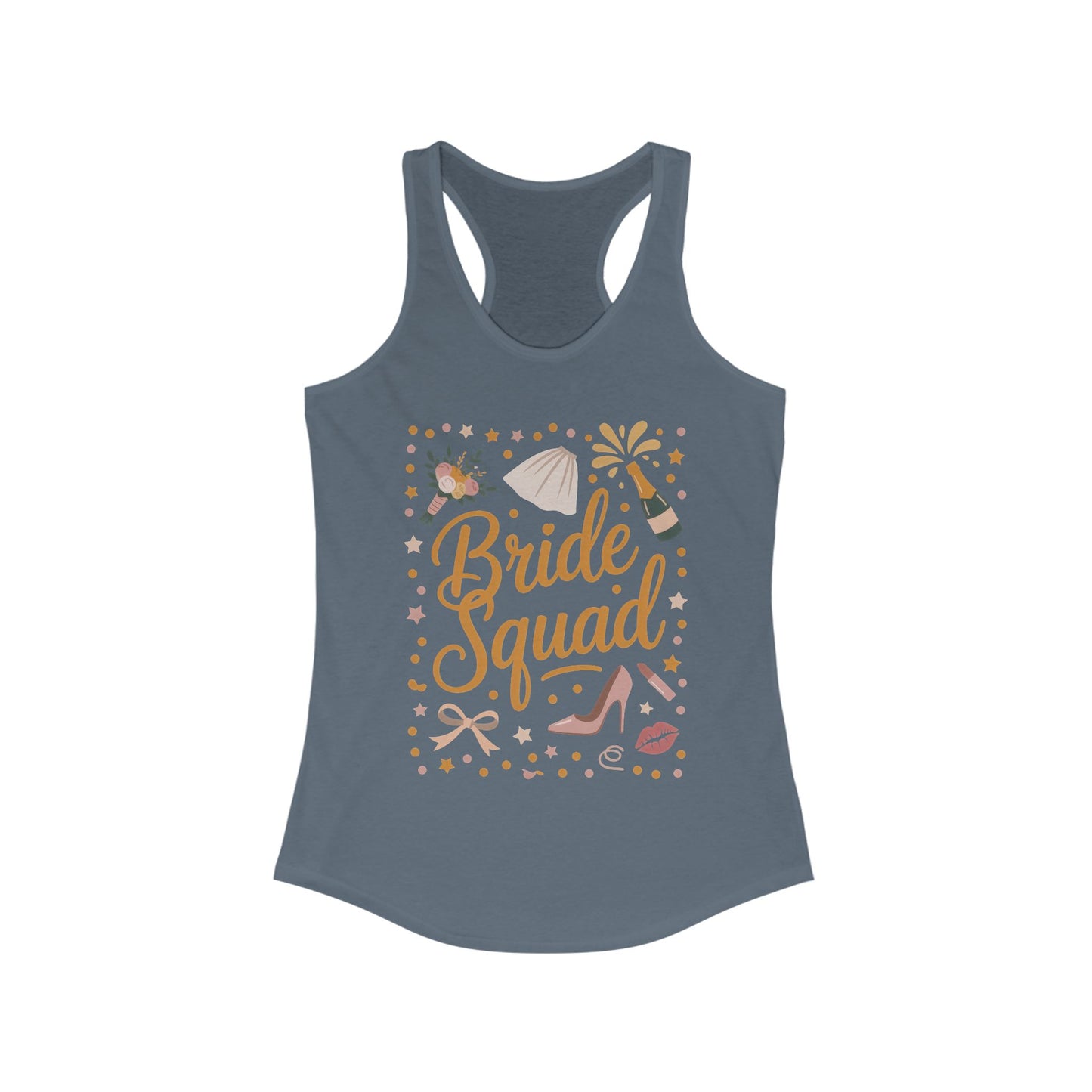 Bride Squad Tank Top, Bachelorette Party T-Shirt, Bridesmaid Wedding Tee, Hen Party Matching Shirts, Bridal Shower, Gift for Bridesmaids