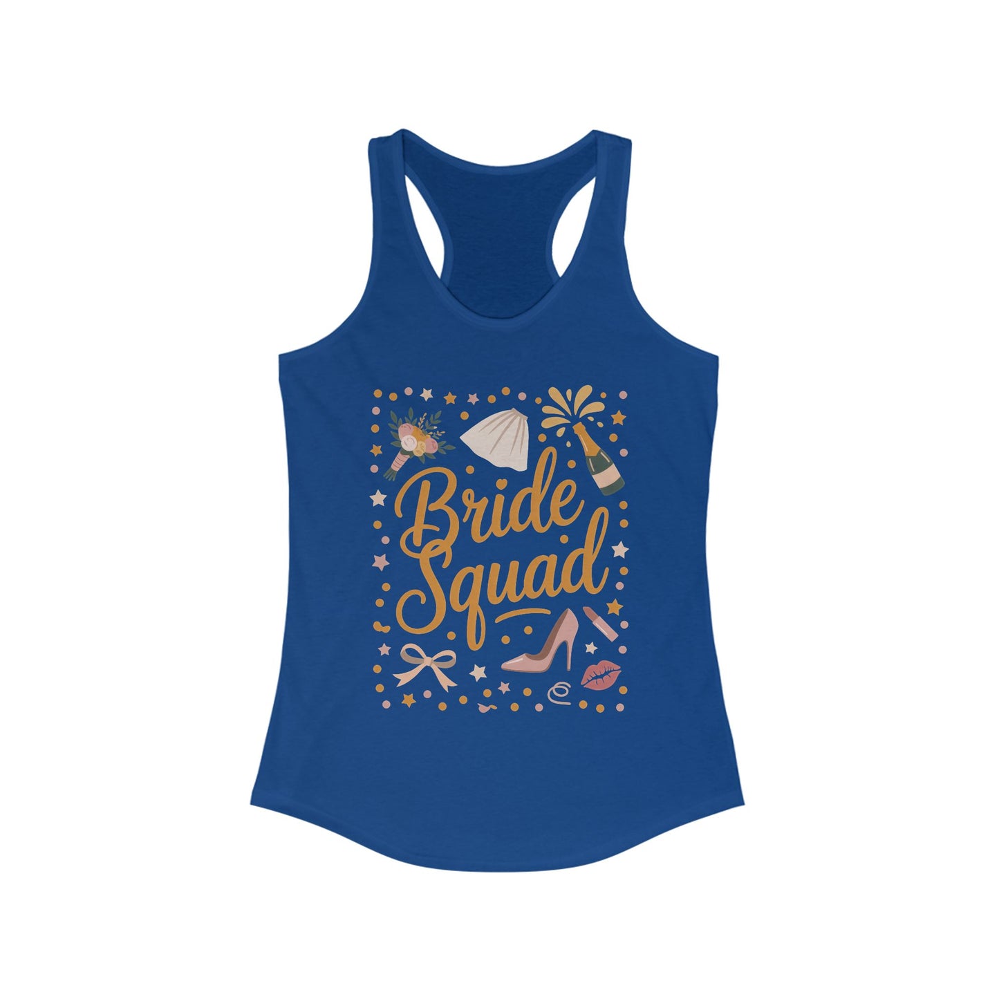 Bride Squad Tank Top, Bachelorette Party T-Shirt, Bridesmaid Wedding Tee, Hen Party Matching Shirts, Bridal Shower, Gift for Bridesmaids