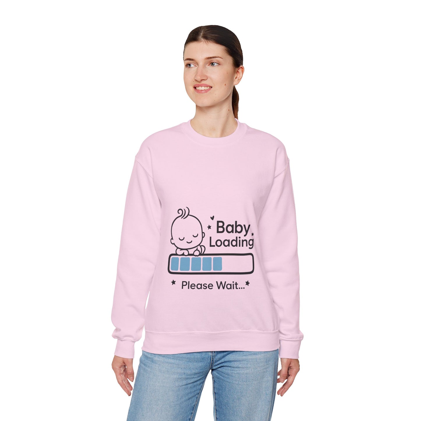 Baby Loading Maternity Sweatshirt, Pregnancy Announcement Shirt, Mom To Be Gift, Expecting Baby Gift, Pregnancy Reveal Top, Baby Shower Gift