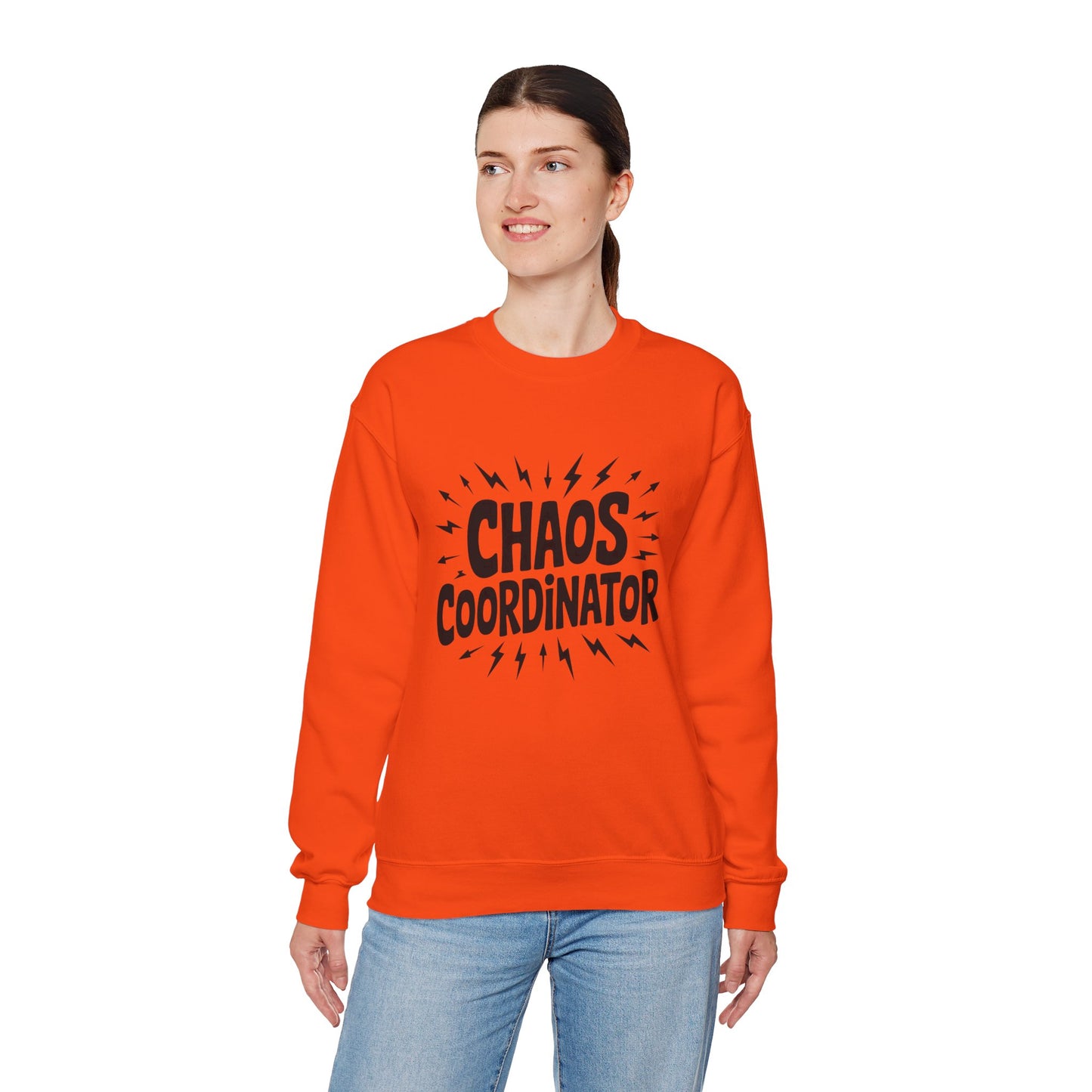 Chaos Coordinator Sweatshirt, Funny Gift for Moms, Mother's Day Gift, TeacherSweatshirt, Casual Graphic Tee, Women's Gift Idea