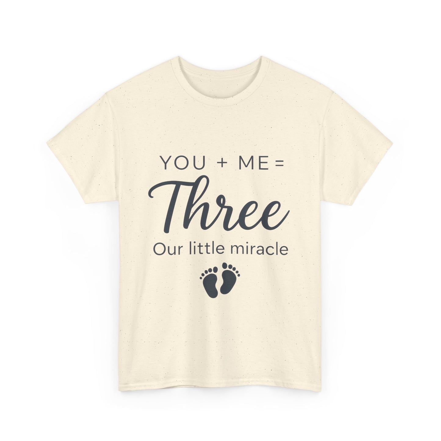 Maternity T-Shirt, Cute Pregnancy Announcement Shirt, Our Little Miracle Expecting Mom Gift, Baby Reveal Tee, Baby Showers Gift