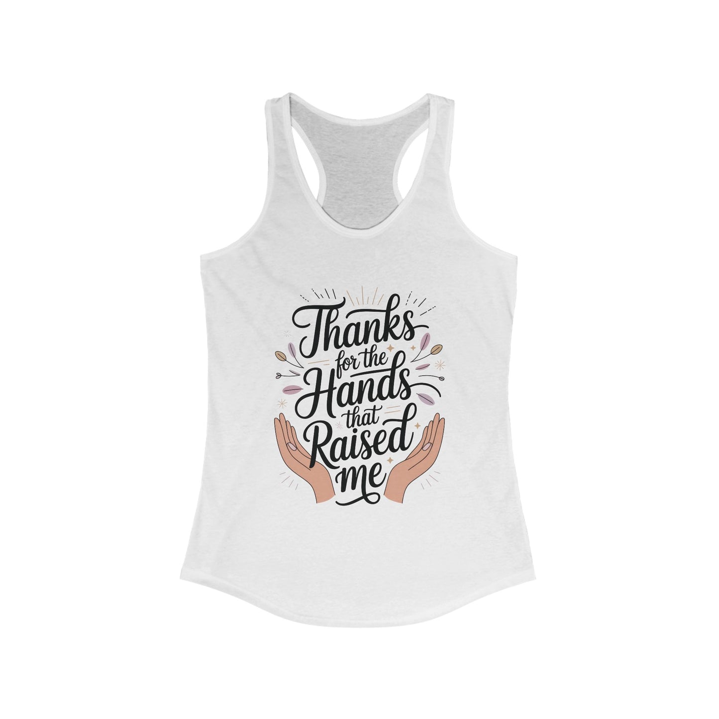 Grateful Hands Tank Top, Mother's Day Gift, Appreciation Tee, Family Love Shirt, Empowering Women Top, Inspirational tee