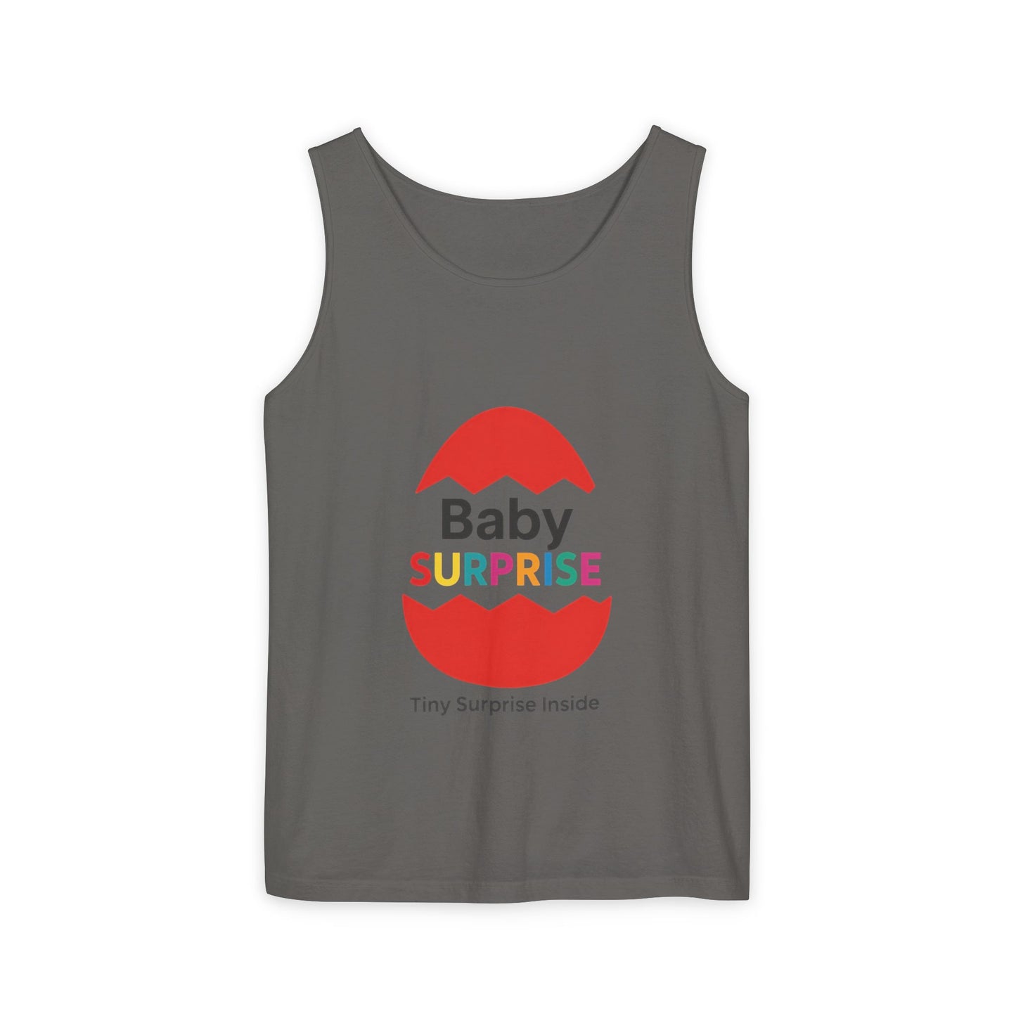 Baby Surprise Maternity Tank Top, Pregnancy Announcement Tank, Mom To Be Gift, Expecting Baby Reveal Top, Baby Shower Gift,Gender Reveal Tee