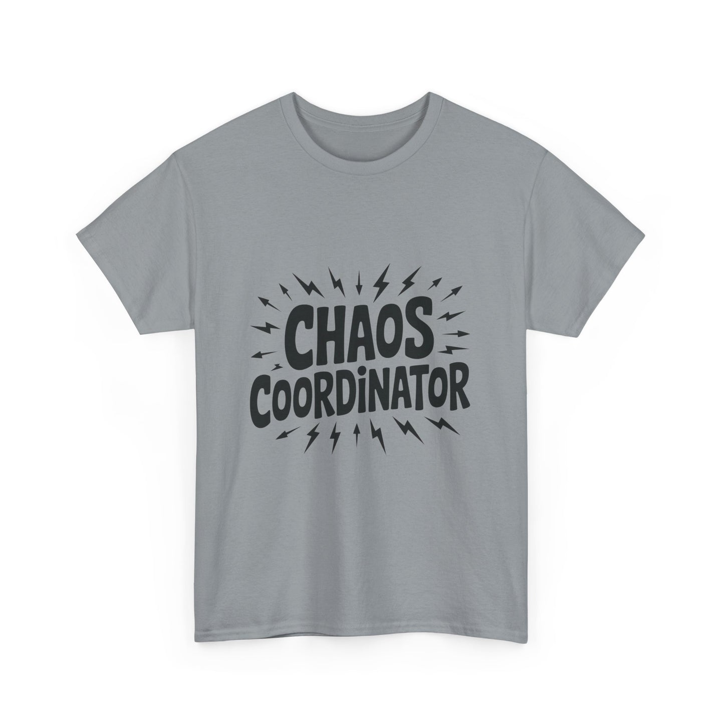 Chaos Coordinator Heavy Cotton Men's Tee, Fun T-Shirt, Gift for Organizers, Humor Tee, Men's Casual Wear