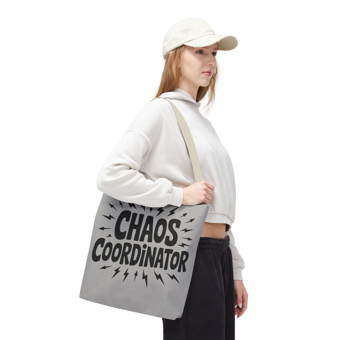 Chaos Coordinator Tote Bag, Fun Carryall for Busy Moms, Students, or Event Planners, Perfect Gift, Beach Weekender Bag, Large Tote Bag