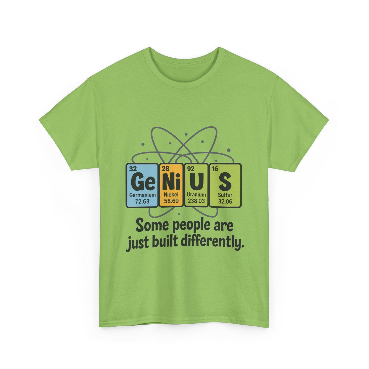 Funny Womens Genius T-Shirt, Periodic Table Nerd Shirt, Science Humor Tee, Gift for Nerds, Science Lovers Gift, Genius Science Tee