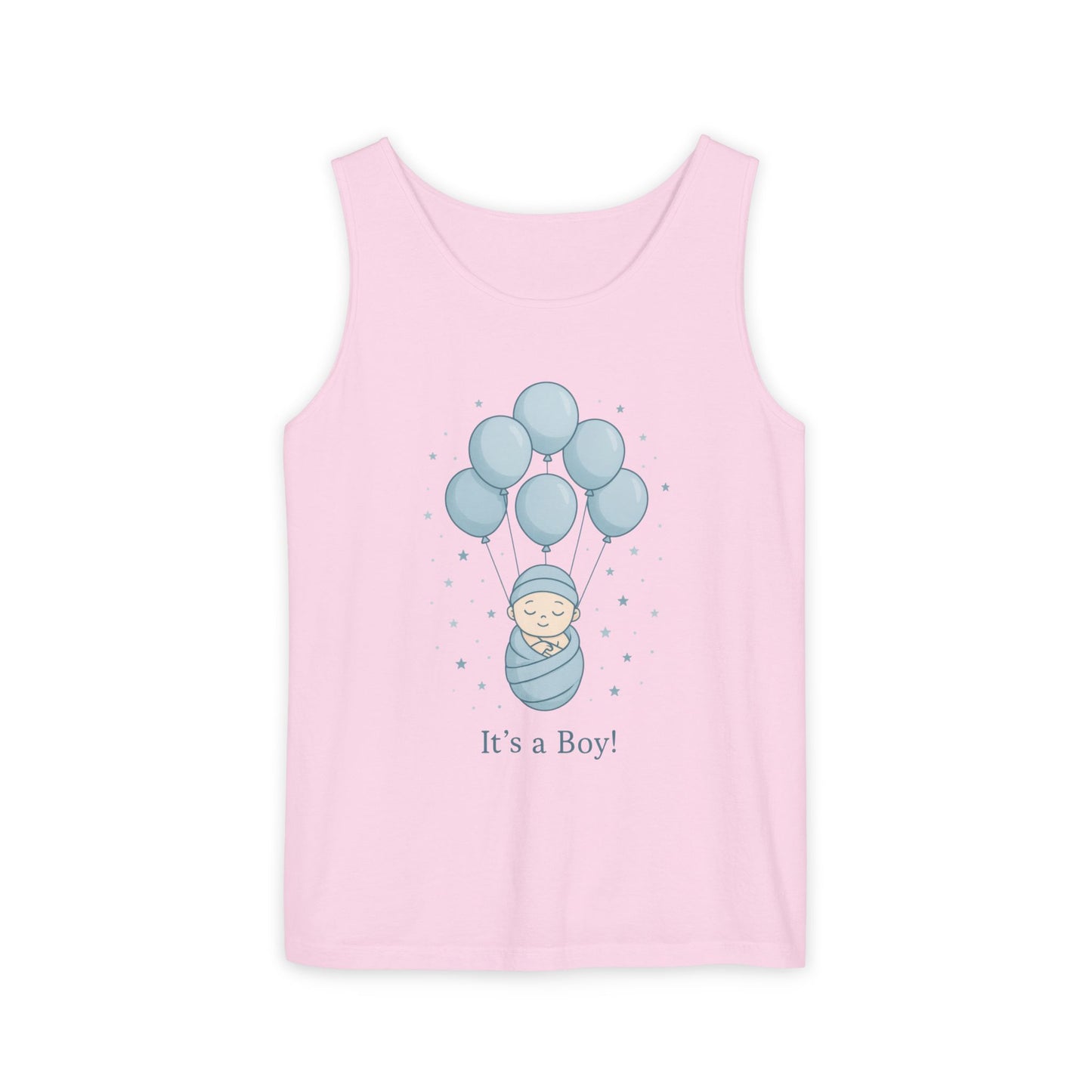 Its a Boy Maternity Tank Top, Baby Boy Pregnancy Announcement Tank, Gender Reveal Mom To Be Gift, Expecting Baby Shower Top