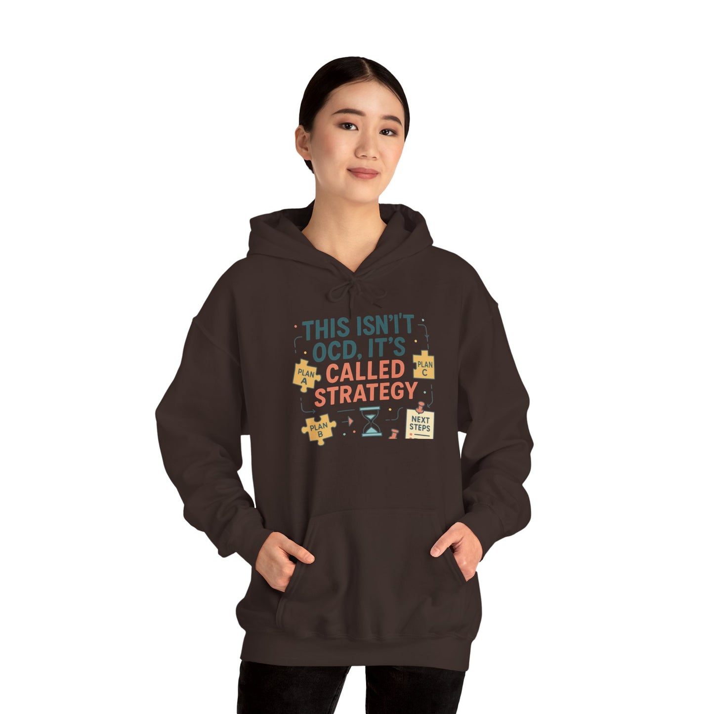 Strategic Humor Hoodie, Unisex Sweatshirt, Gift for Strategists, Funny Hoodie, Planner Gift, Cozy Stylish Sweatshirt, Relaxed Fit Hoody