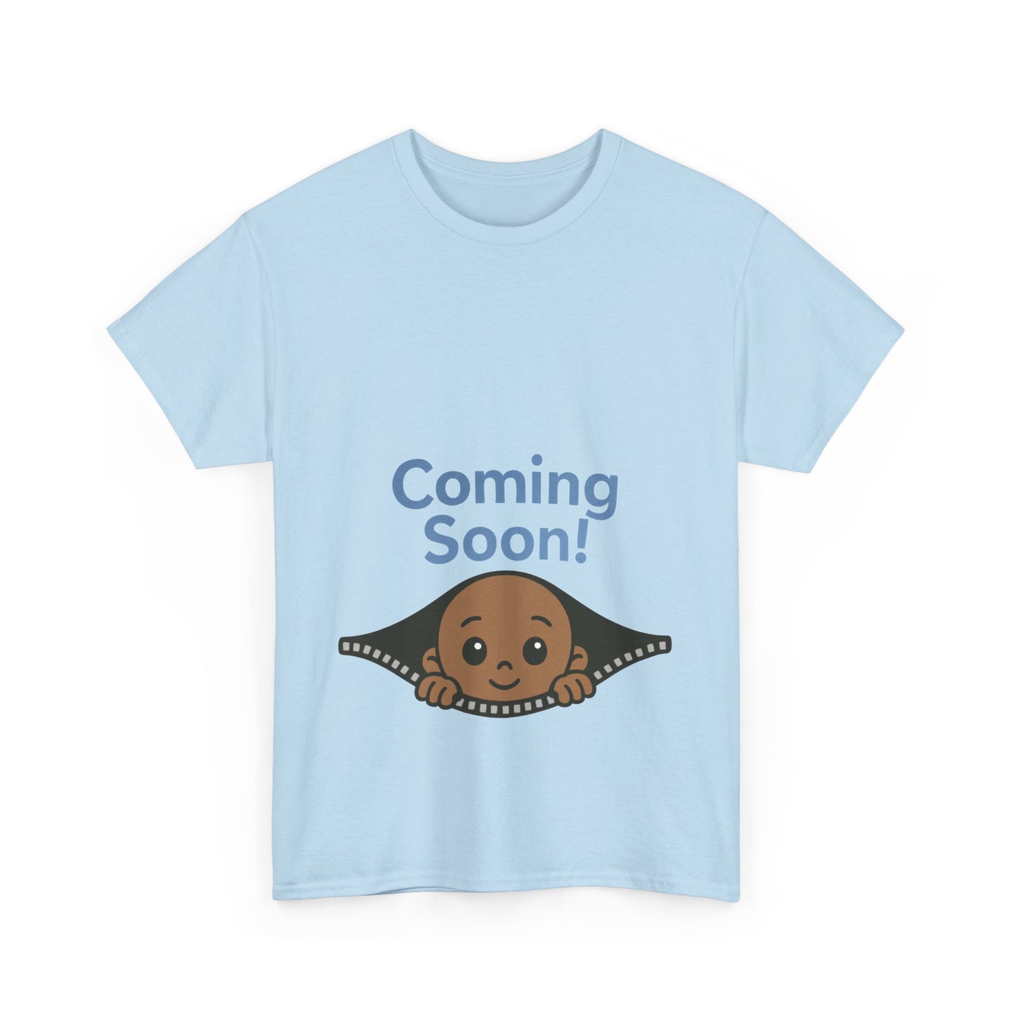 Coming Soon Maternity Tee, Cute Baby Boy Pregnancy Announcement Tee, Funny Expecting Mom Gift, Gender Reveal Tee, Baby Shower Top