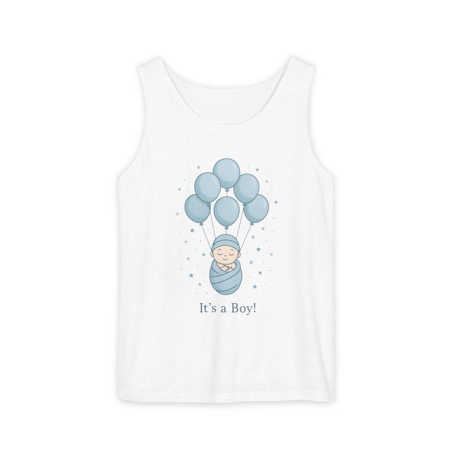 Its a Boy Maternity Tank Top, Baby Boy Pregnancy Announcement Tank, Gender Reveal Mom To Be Gift, Expecting Baby Shower Top
