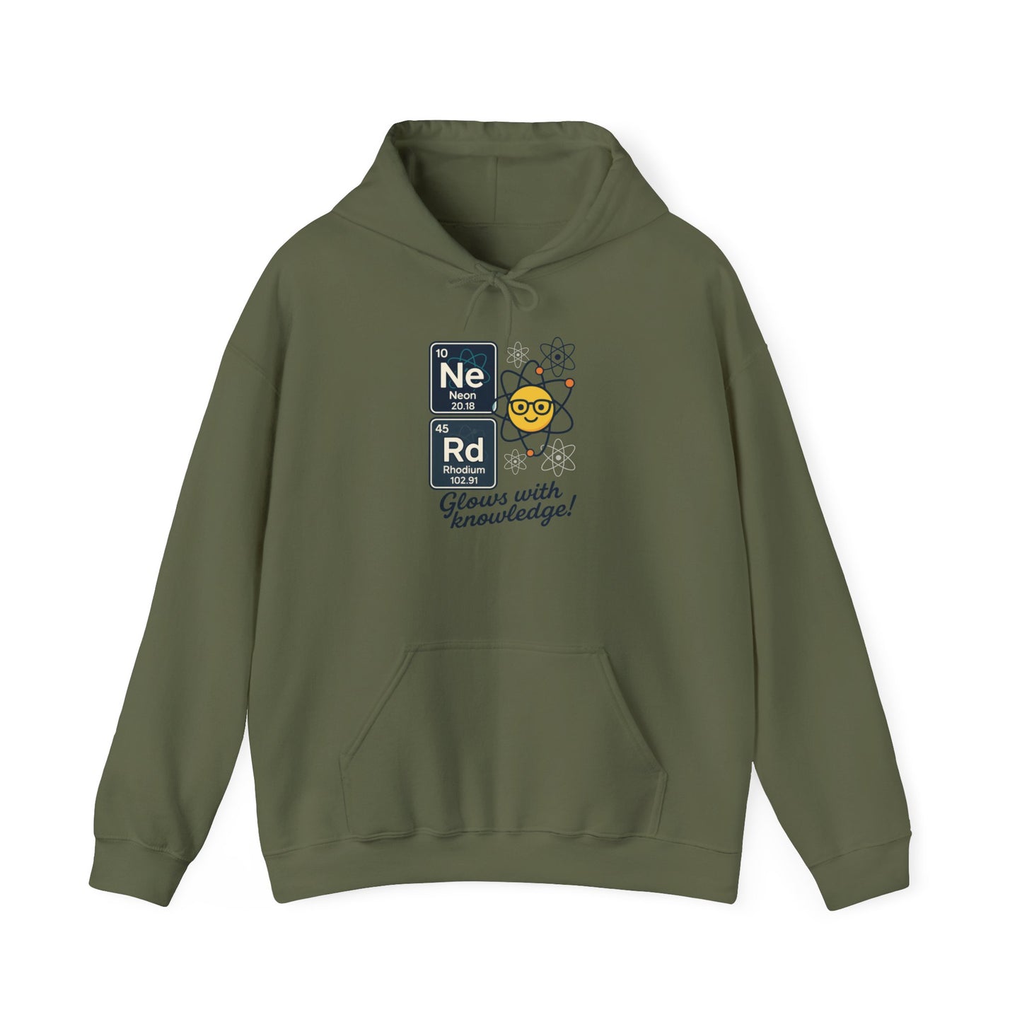 Nerd Science Hoodie for Men, Funny Science Sweatshirt, Periodic Table Hoodie, Geeky Gift, Perfect for Holidays & Science Lovers
