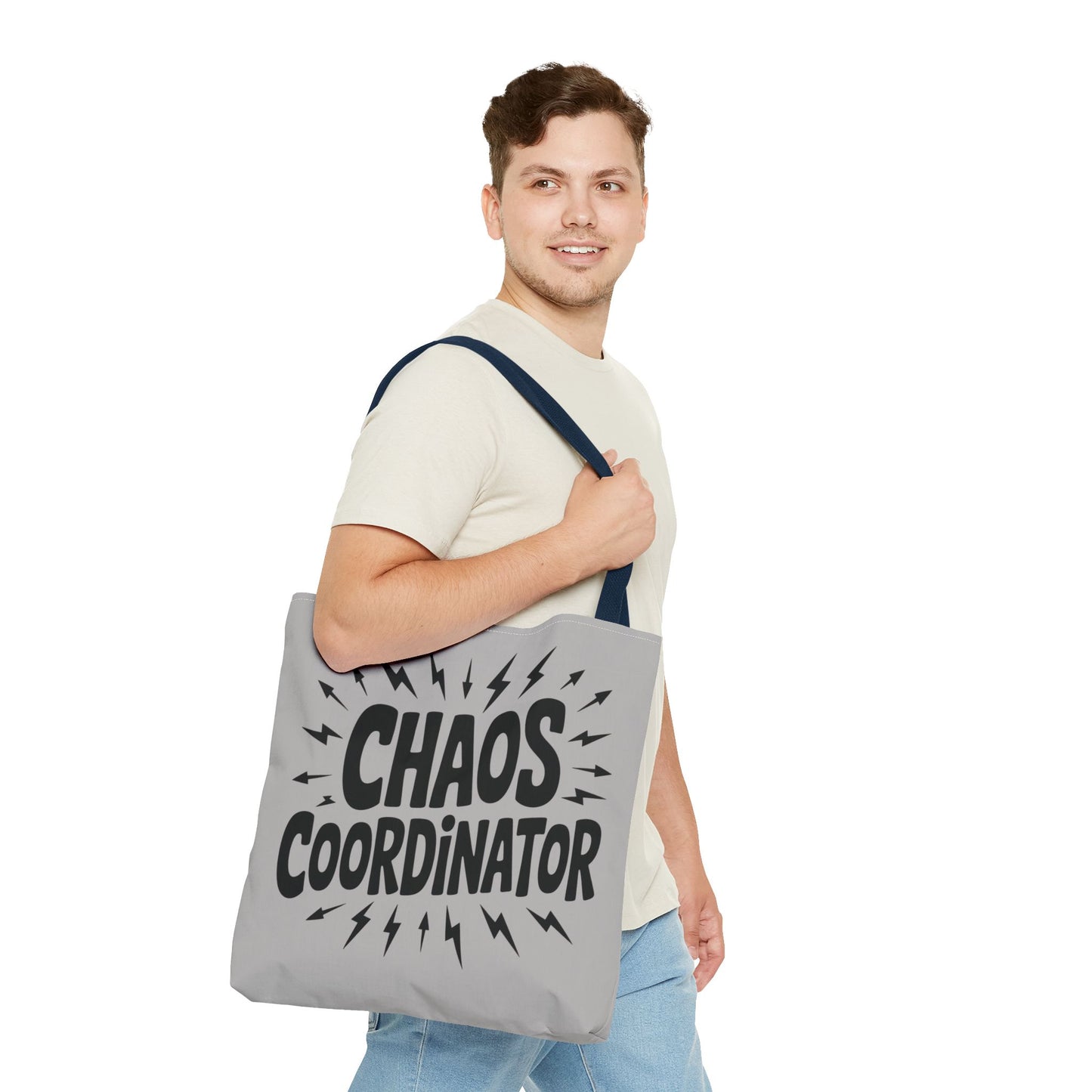 Chaos Coordinator Tote Bag, Fun Carryall for Busy Moms, Students, or Event Planners, Perfect Gift, Beach Weekender Bag, Large Tote Bag