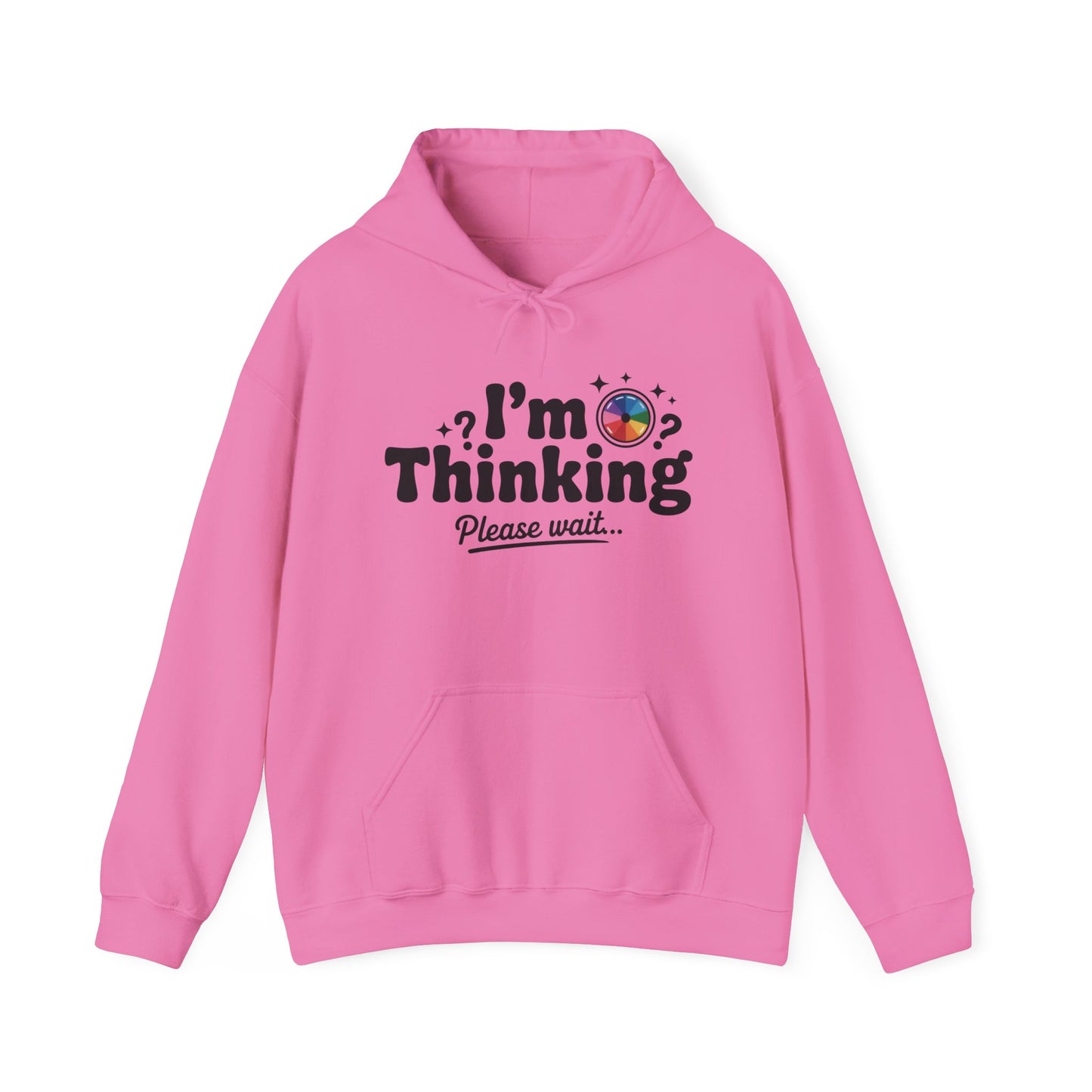 Playful Thinking Womens Hooded Sweatshirt, Womens Hoodie, Brainstorming Buddy, Thoughtful Gift, Cute Geeky Gift for Introverts, Programmers