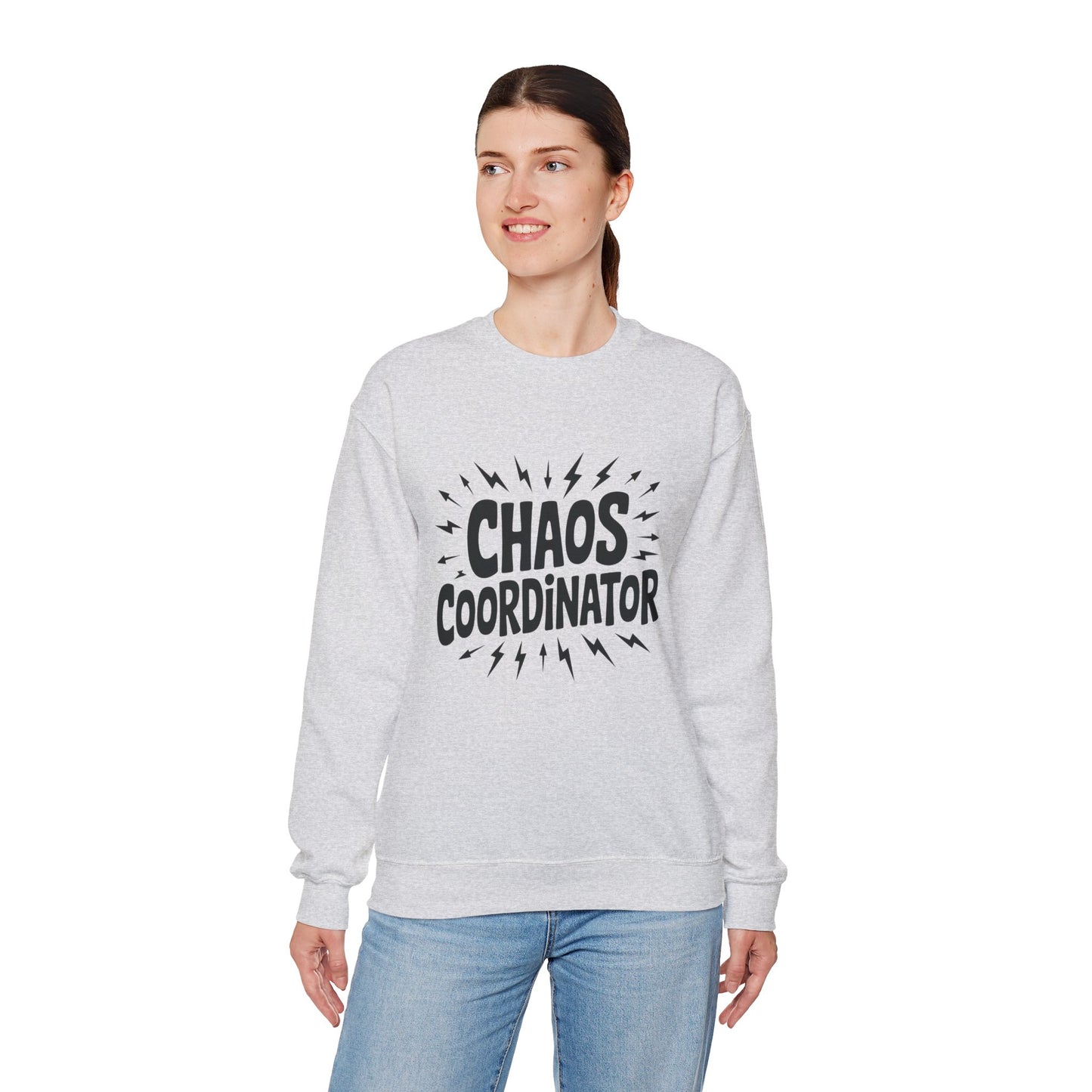 Chaos Coordinator Sweatshirt, Funny Gift for Moms, Mother's Day Gift, TeacherSweatshirt, Casual Graphic Tee, Women's Gift Idea