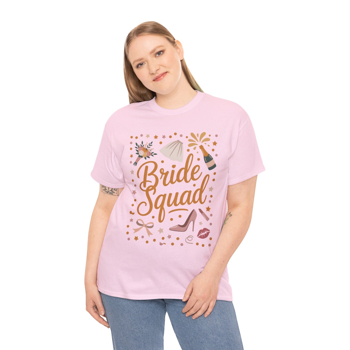 Bride Squad Shirt, Bachelorette Party T-Shirt, Bridesmaid Wedding Tee, Hen Party Matching Shirts, Bridal Shower, Gift for Bridesmaids