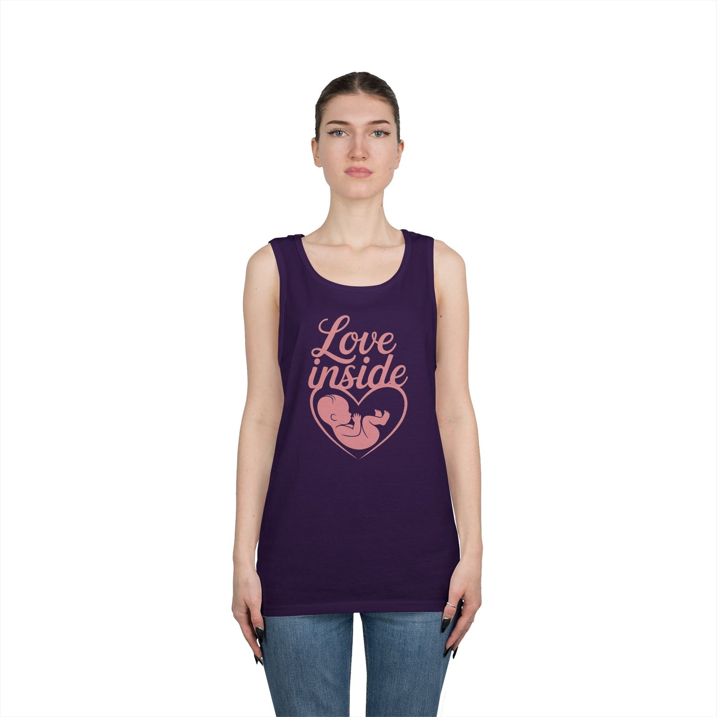 Maternity Tank Top, Pregnancy Announcement Tee, Baby Inside Mom To Be Gift, Expecting Mother Tee, Pregnancy Reveal Top, Baby Shower Top