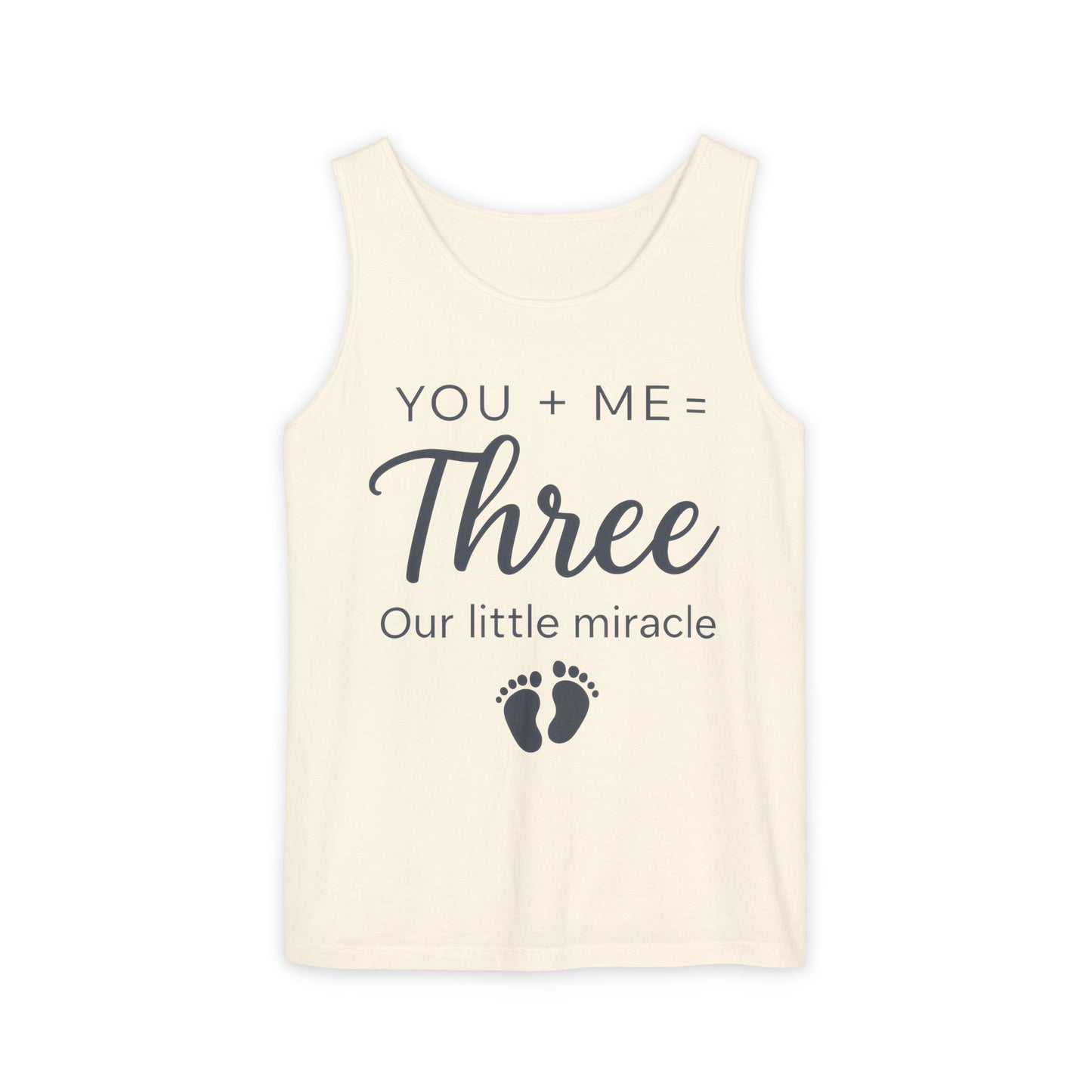 Maternity Tank Top, Cute Pregnancy Announcement Tank, Our Little Miracle Expecting Mom Gift, Baby Reveal Tee, Baby Showers Gift