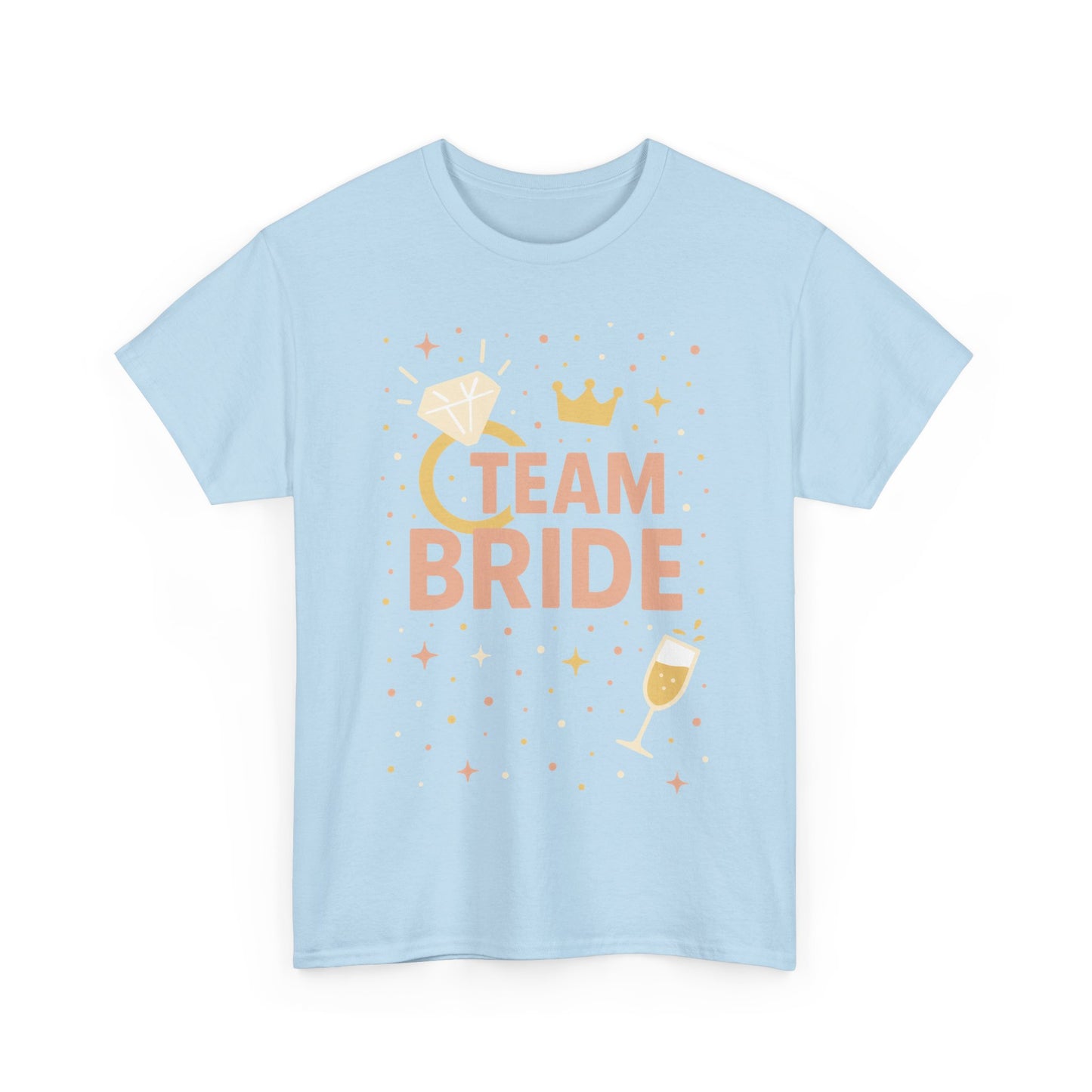 Team Bride T-Shirt, Bachelorette Party Tee, Bridesmaid Wedding Tee, Hen Party Matching Shirts, Bridal Shower, Bridesmaids Gift
