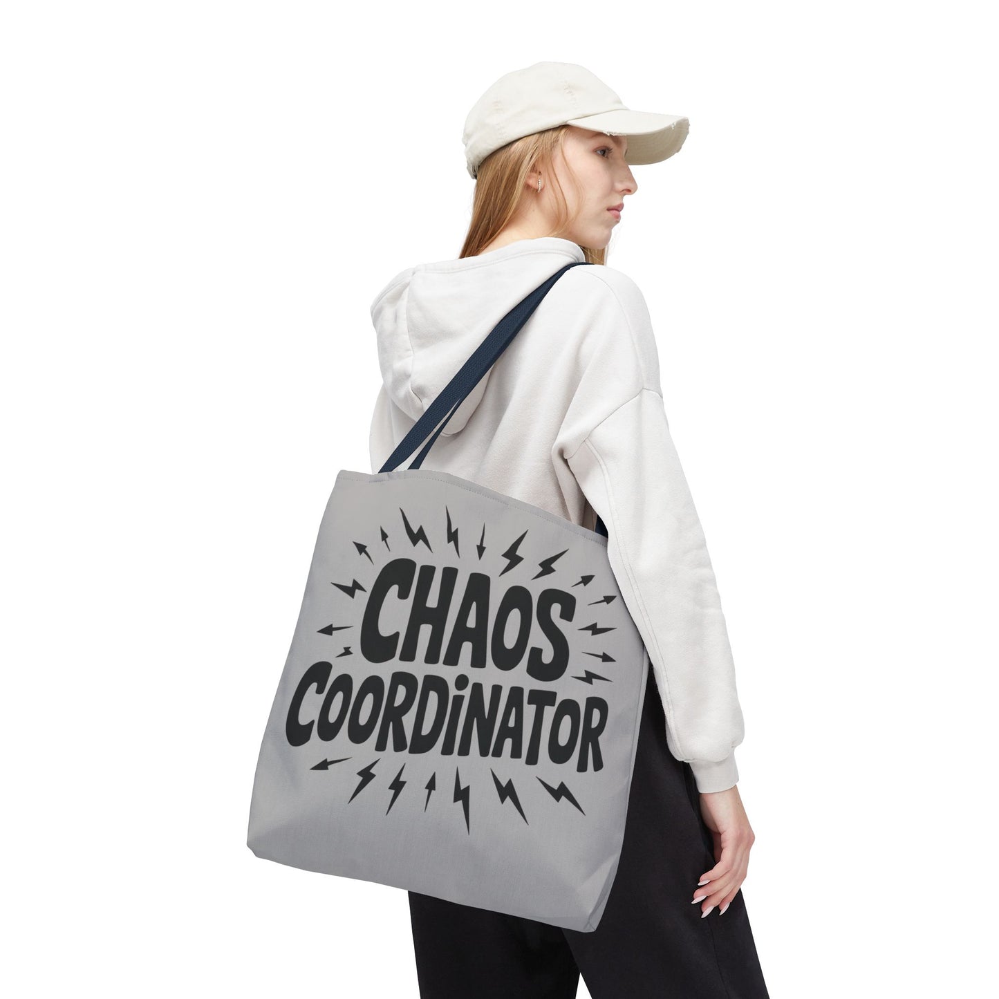Chaos Coordinator Tote Bag, Fun Carryall for Busy Moms, Students, or Event Planners, Perfect Gift, Beach Weekender Bag, Large Tote Bag